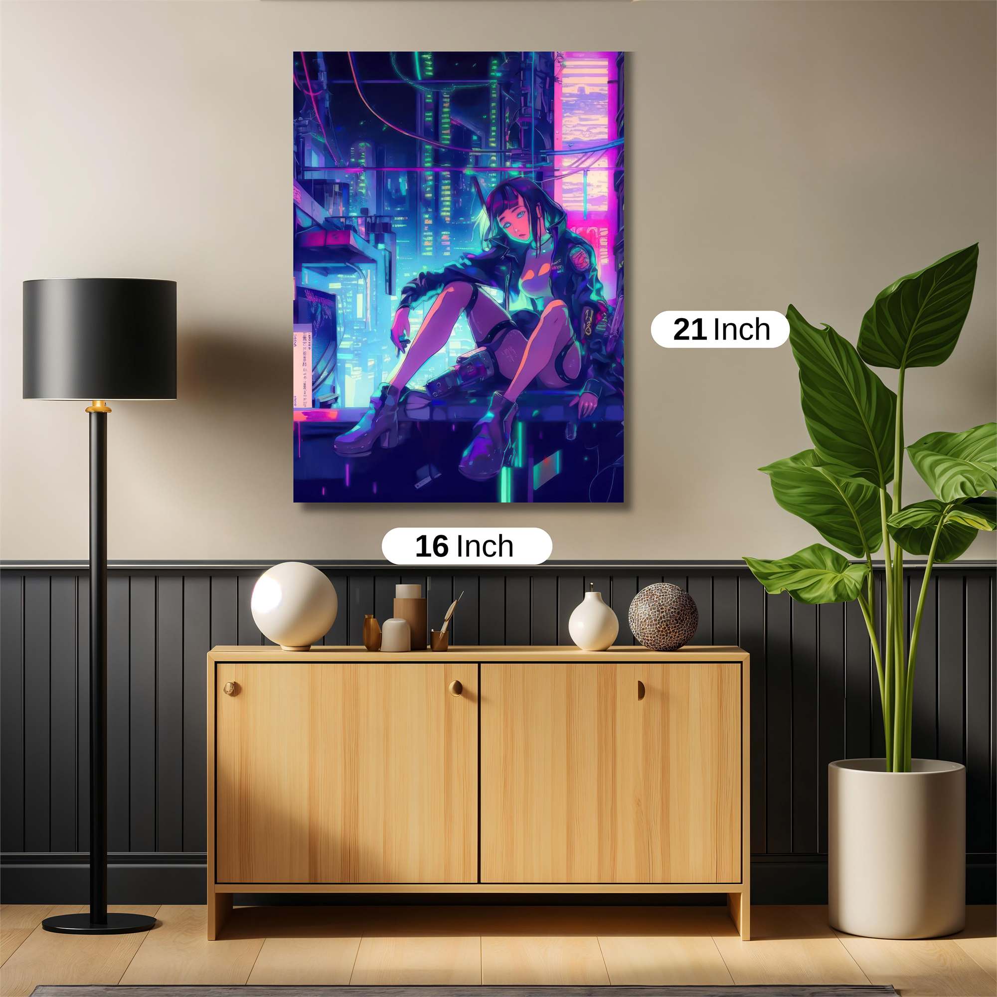 Cyberpunk Serenity Safe Wall Magnetic / M