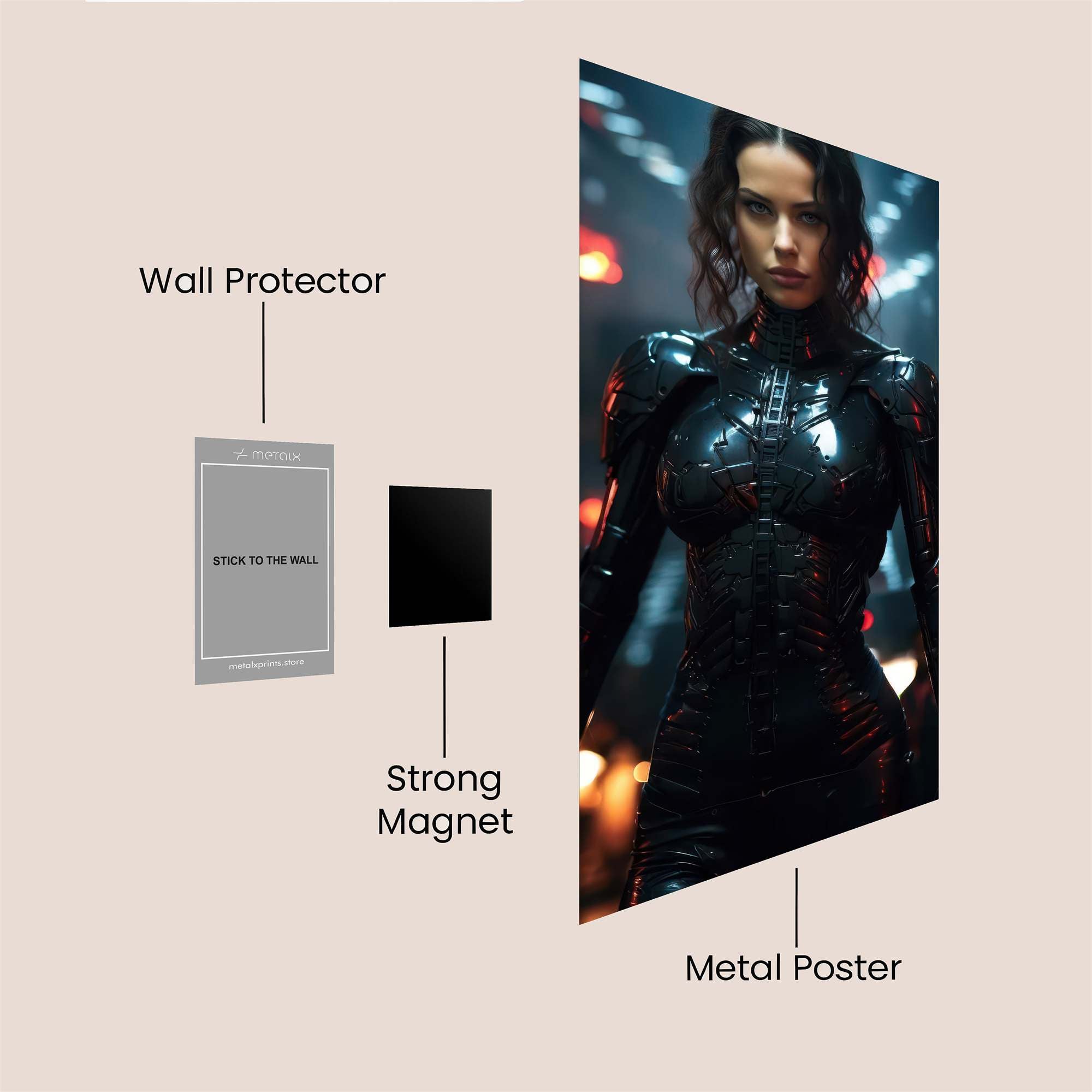 Alita Intense Safe Wall Magnetic / M