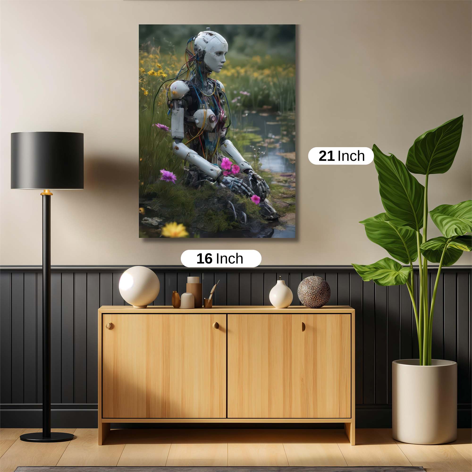 Robot Serenity Safe Wall Magnetic / M