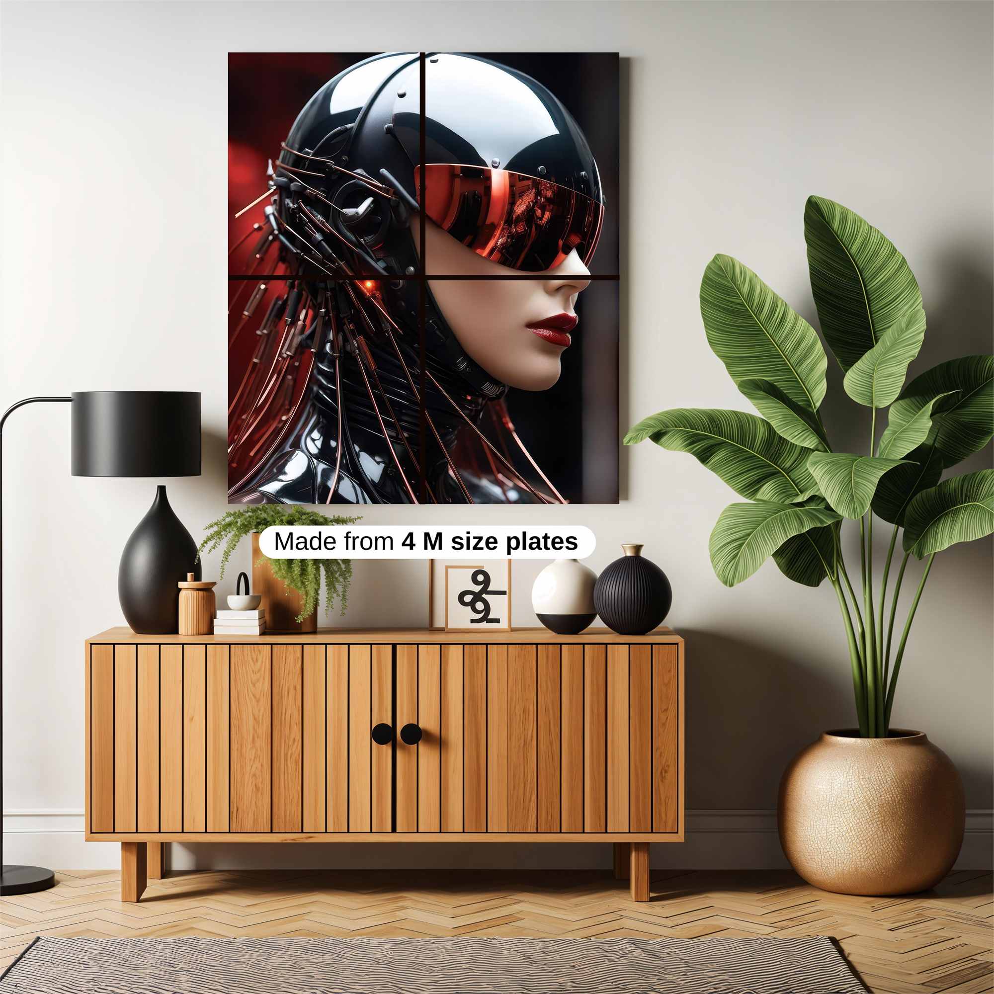 Cyber Enigma Safe Wall Magnetic / M