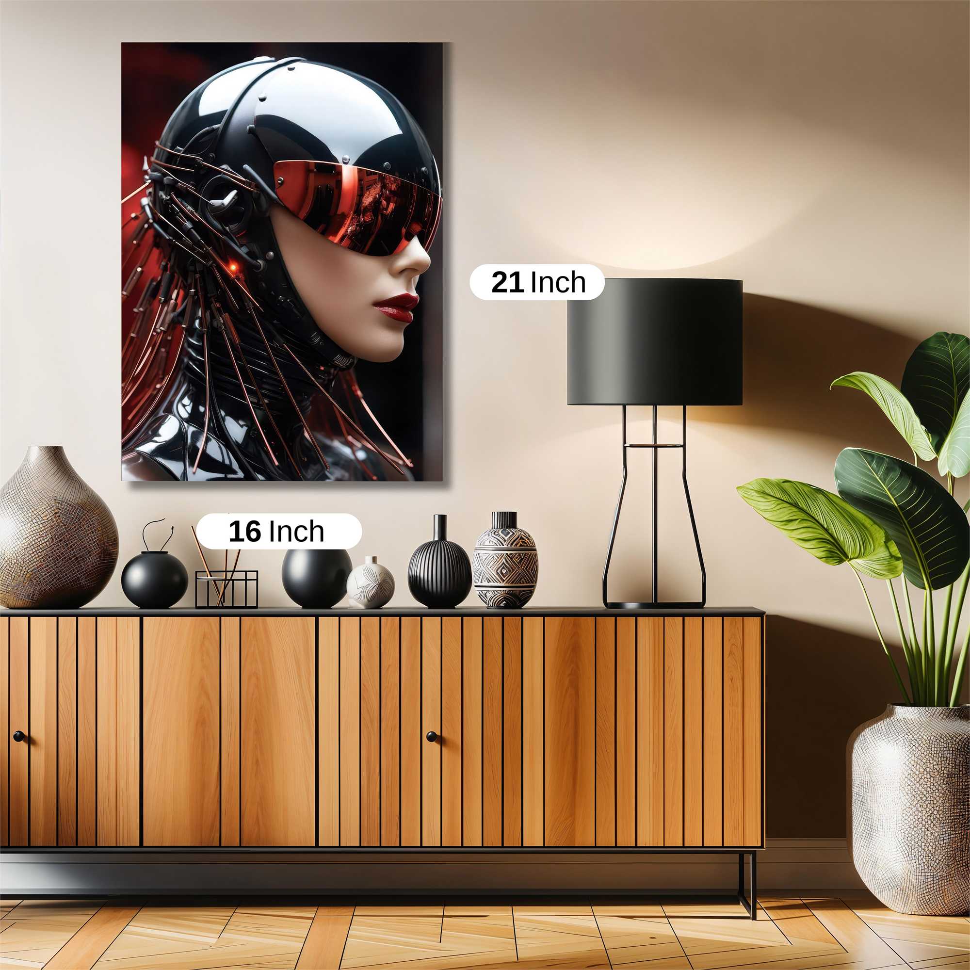 Cyber Enigma Safe Wall Magnetic / M