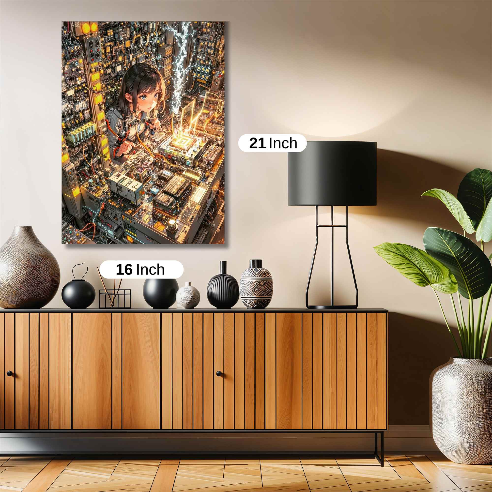 Tech Dreamer Safe Wall Magnetic / M