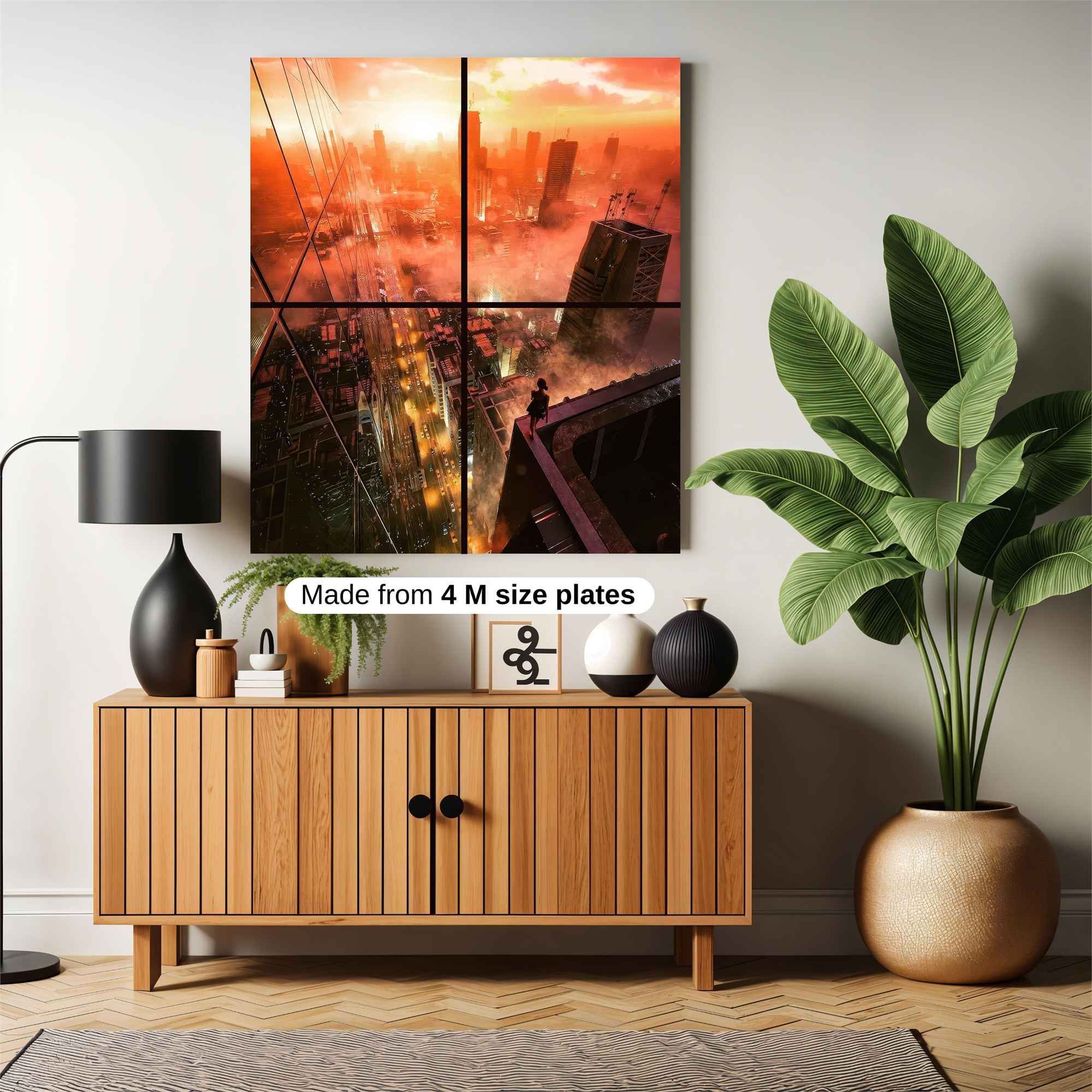 City Blaze Safe Wall Magnetic / M