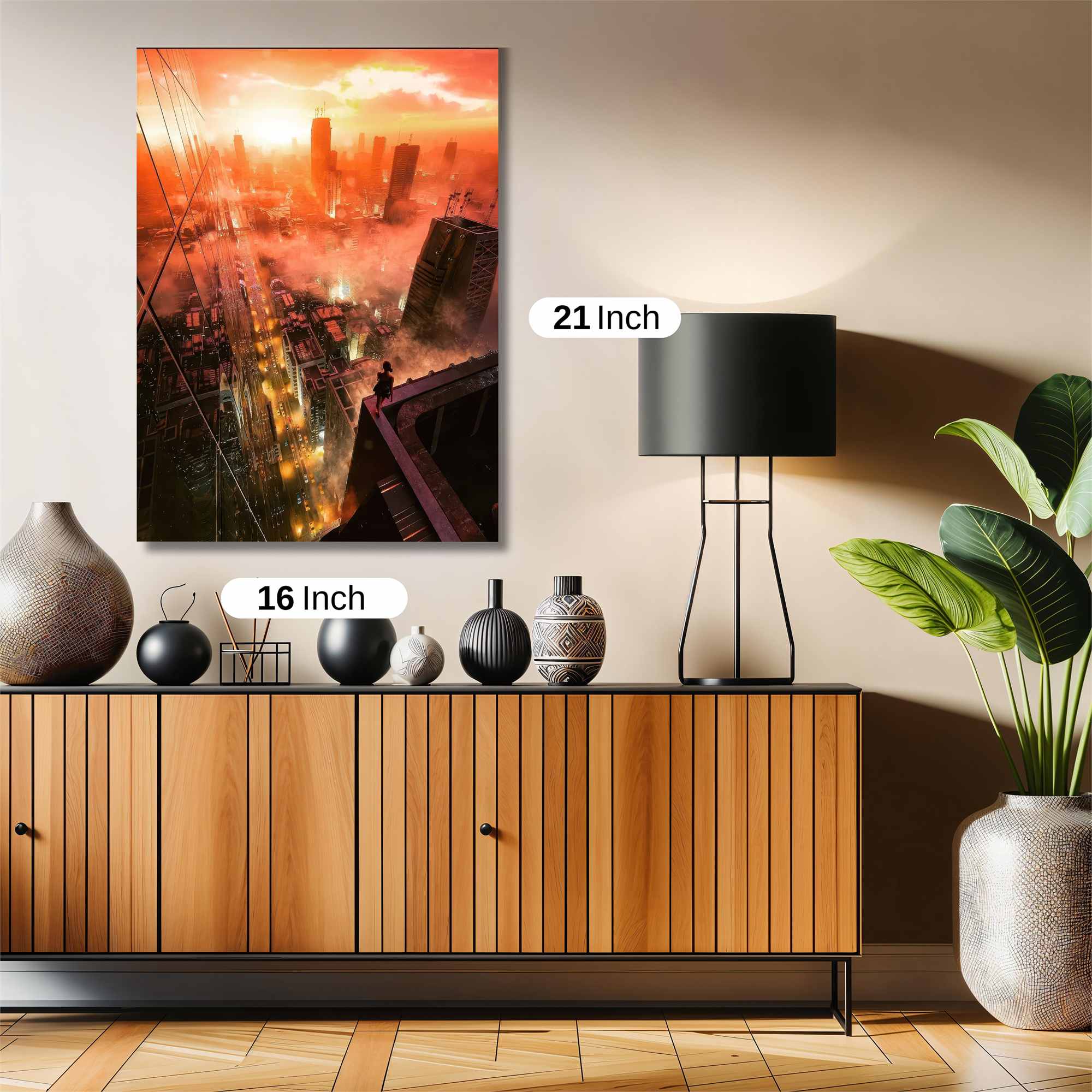 City Blaze Safe Wall Magnetic / M