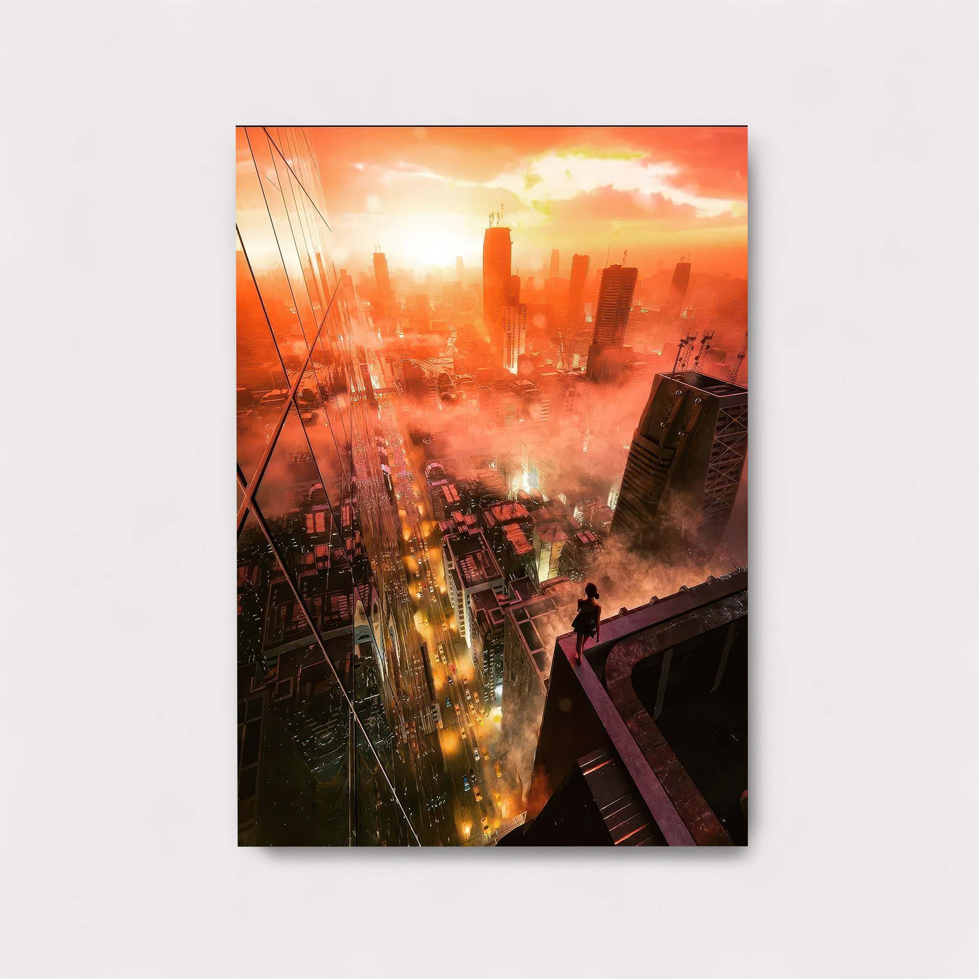 City Blaze Safe Wall Magnetic / M