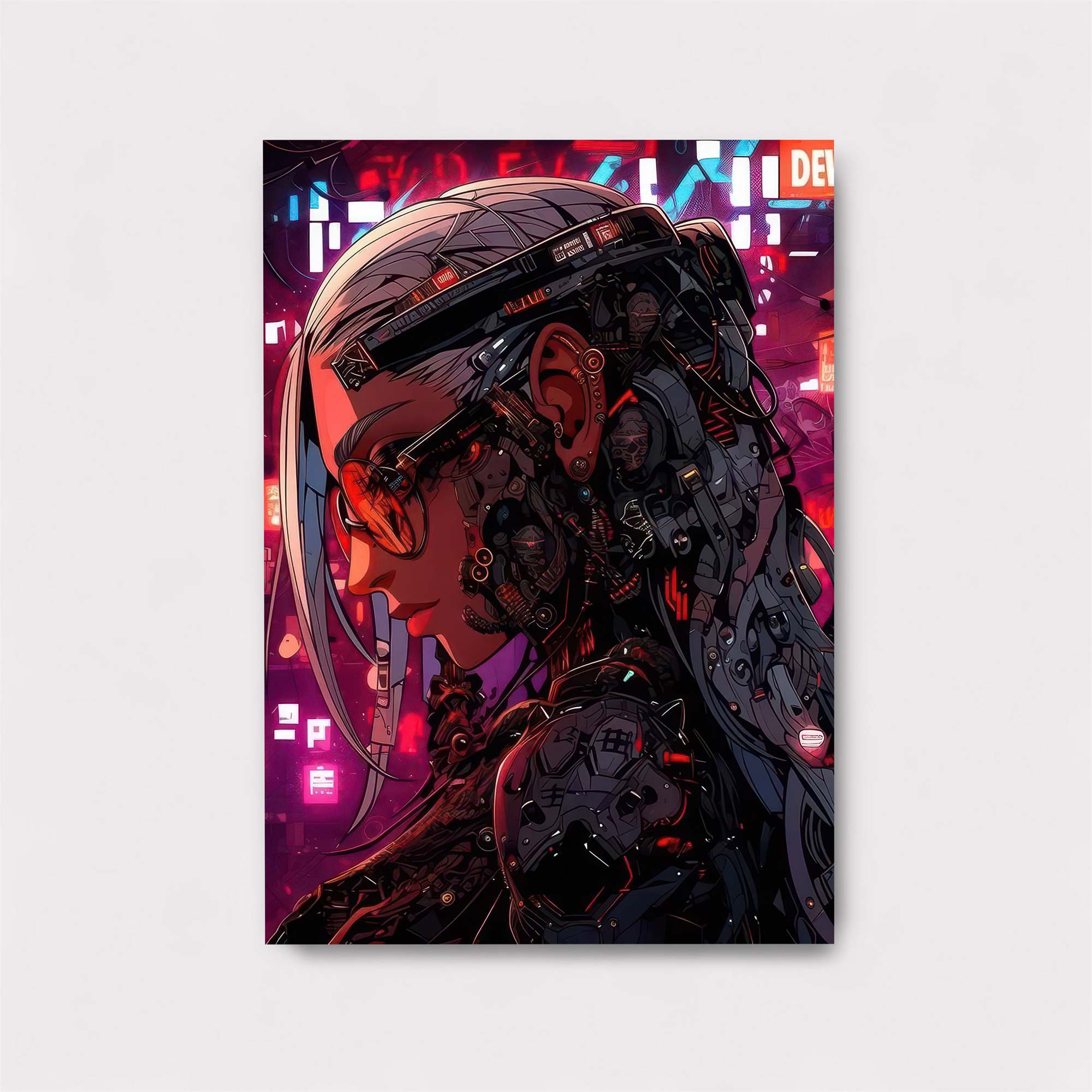 Cyber Serenity Safe Wall Magnetic / M