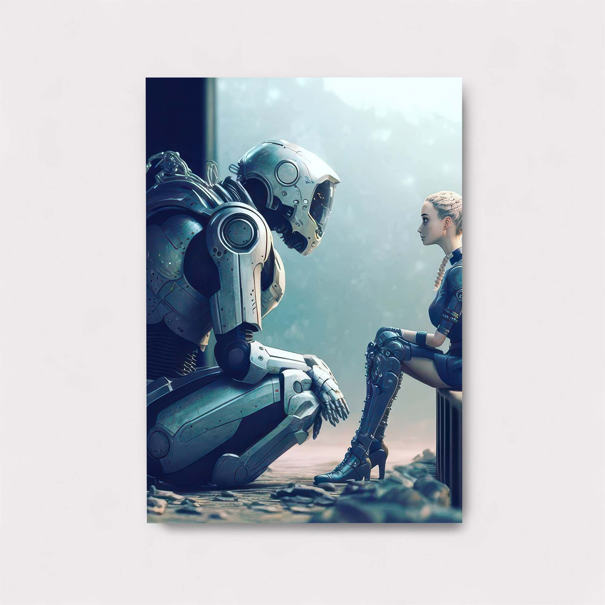 Robot Sorrow Safe Wall Magnetic / M