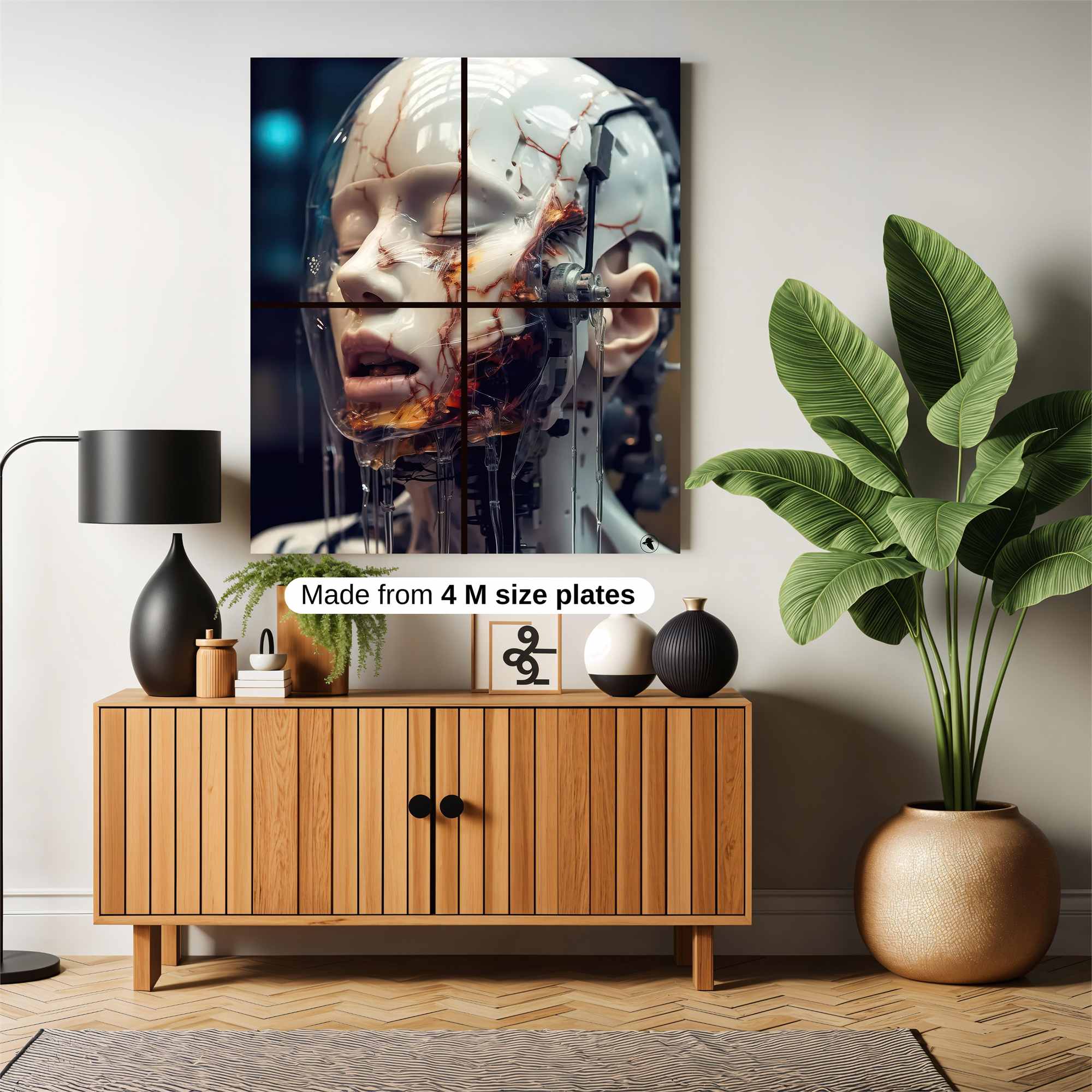 Android Melancholy Safe Wall Magnetic / M