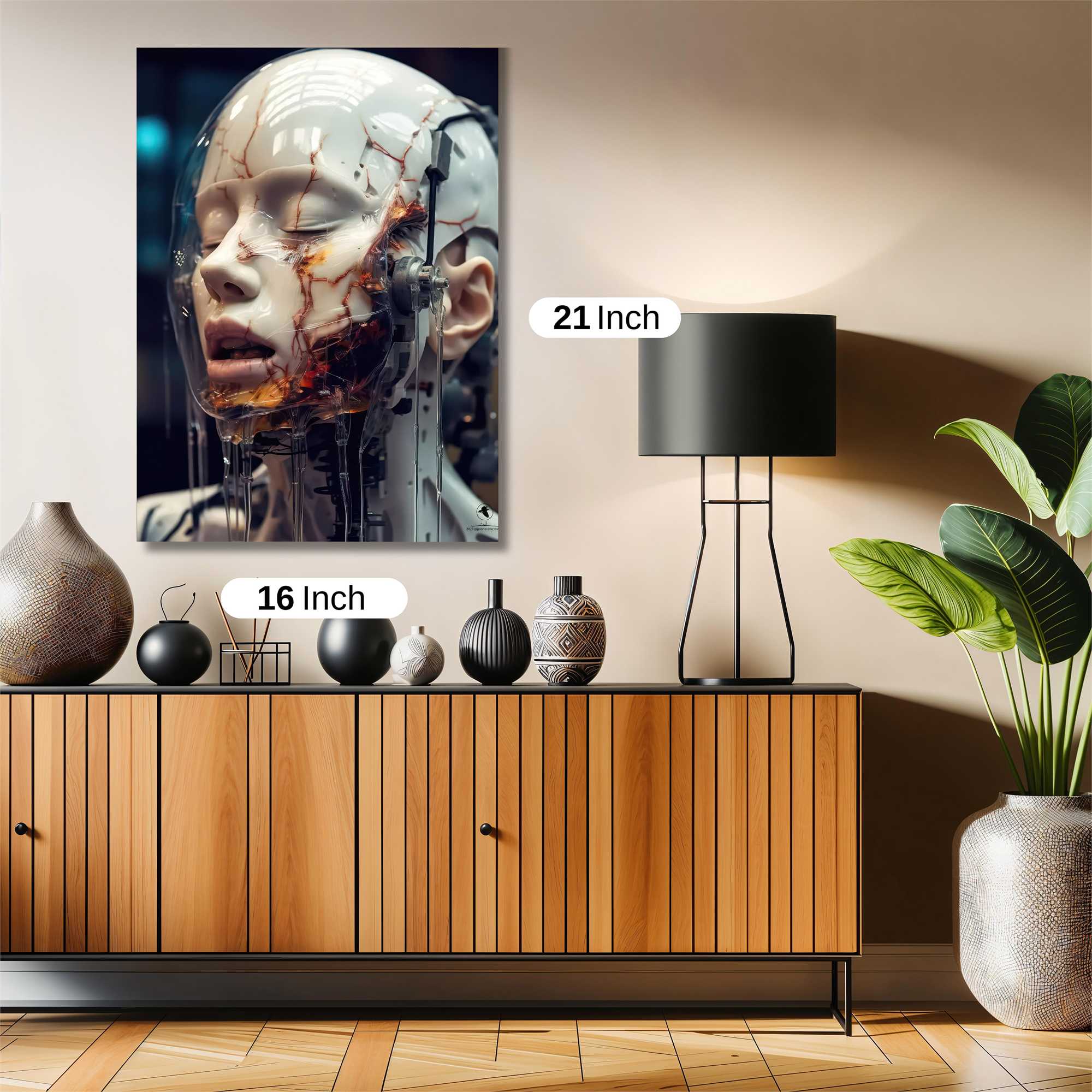 Android Melancholy Safe Wall Magnetic / M