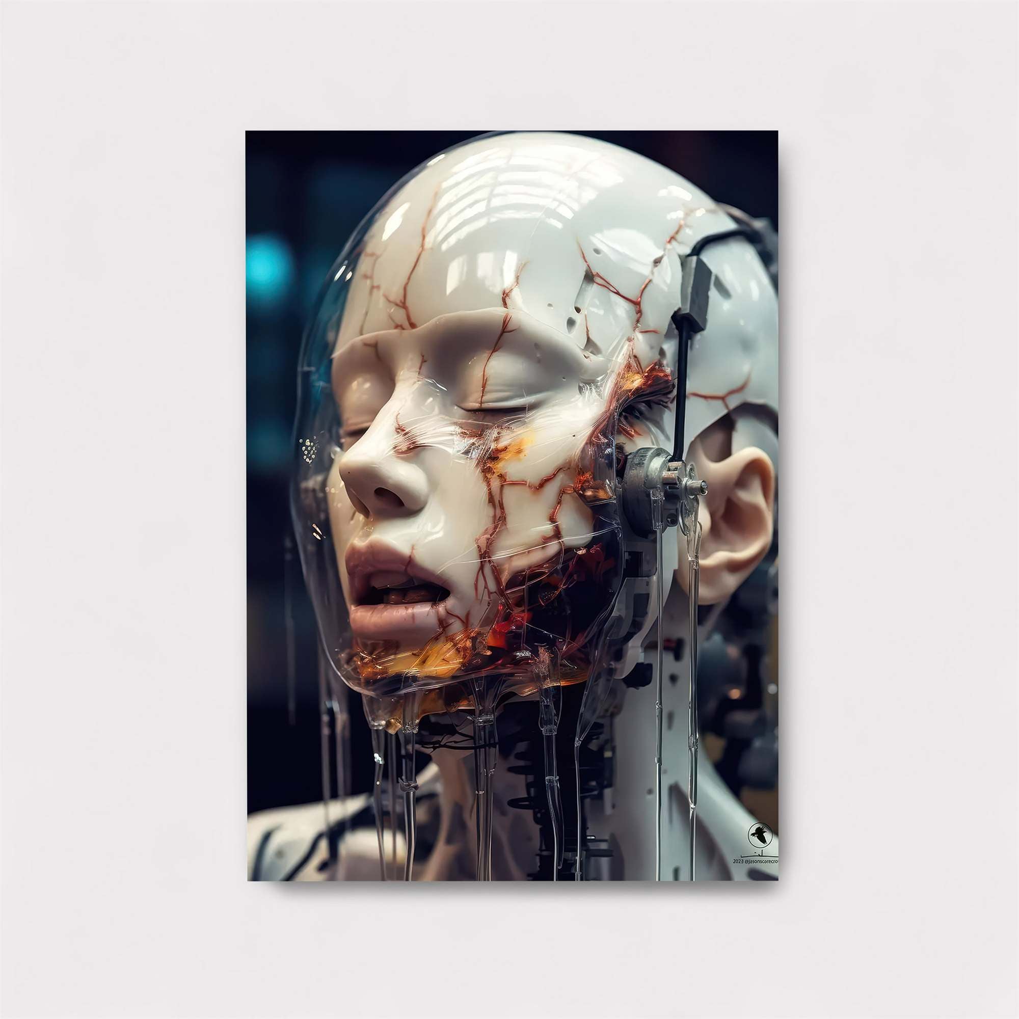 Android Melancholy Safe Wall Magnetic / M