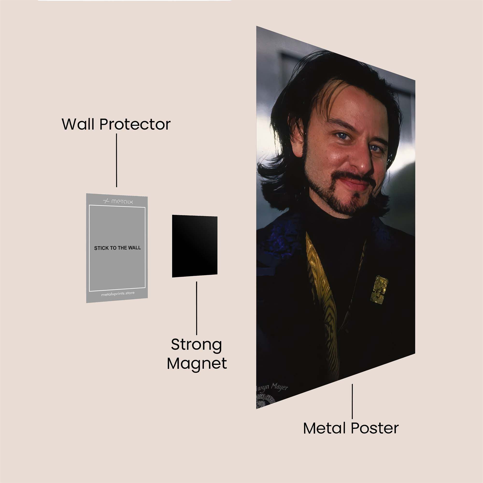 Mystique Maestro Safe Wall Magnetic / M