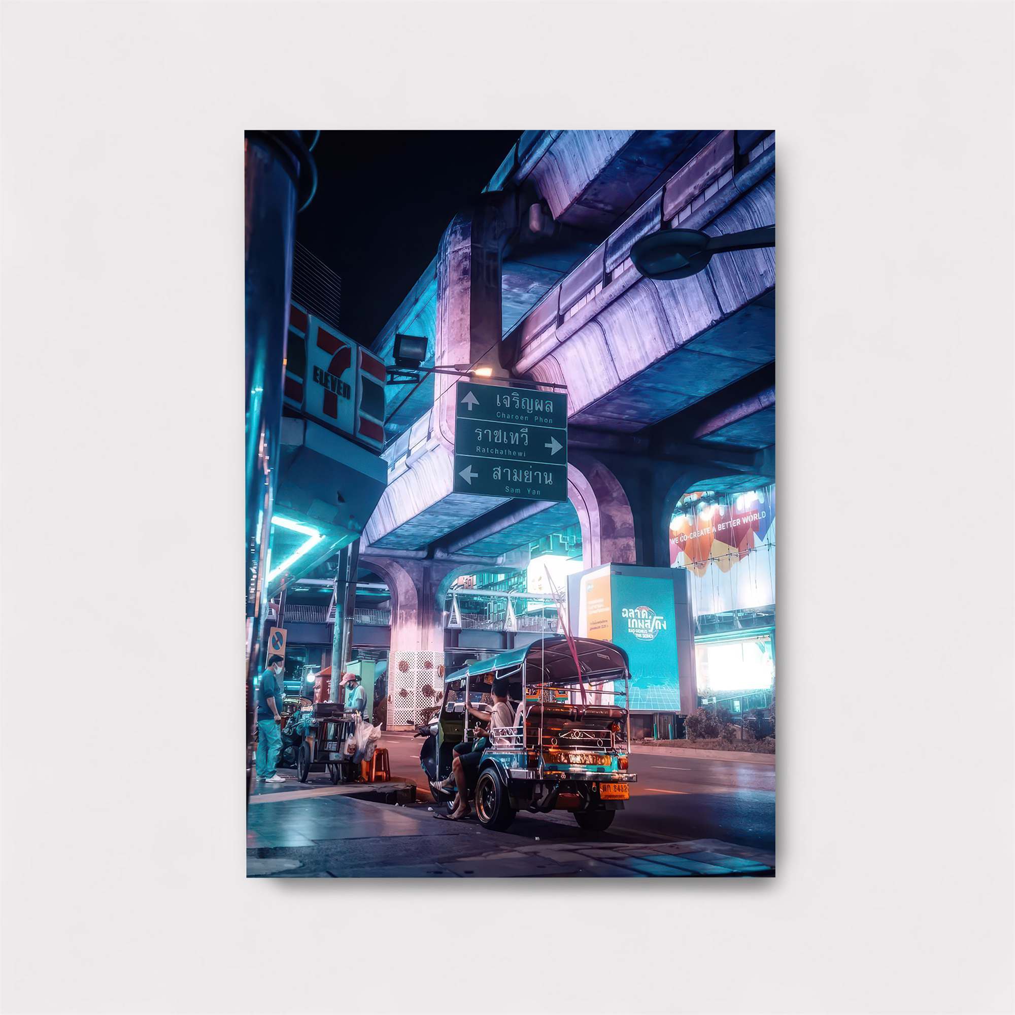 Bangkok Vibrant Safe Wall Magnetic / M