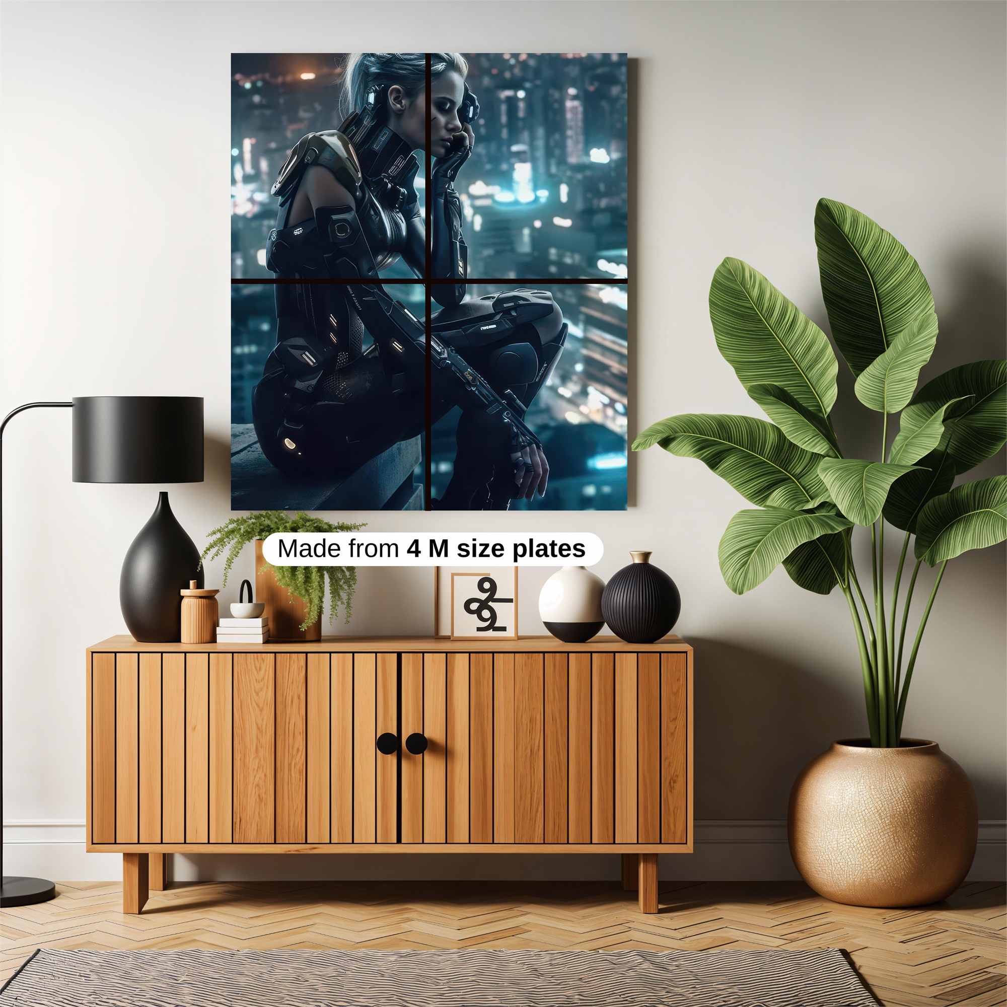 Cyber Solitude Safe Wall Magnetic / M