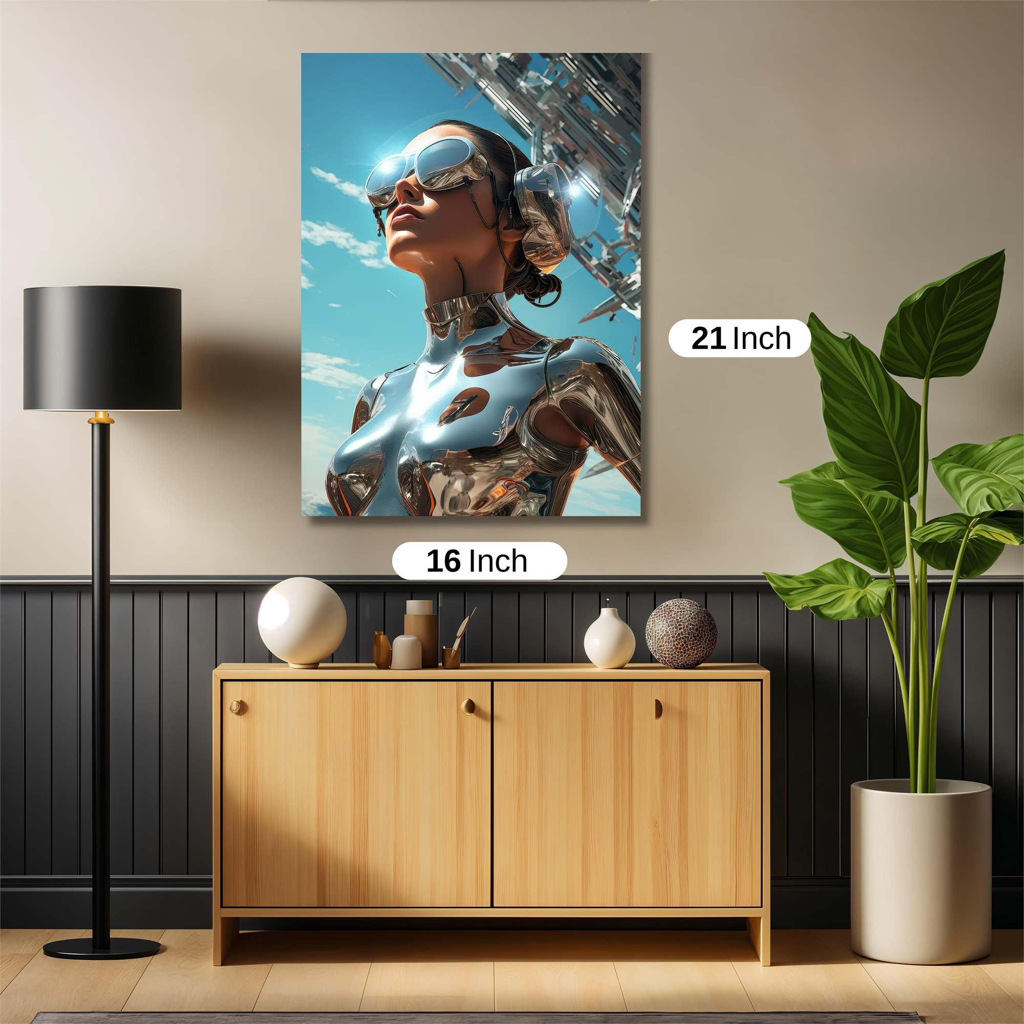 Cyber Harmony Safe Wall Magnetic / M