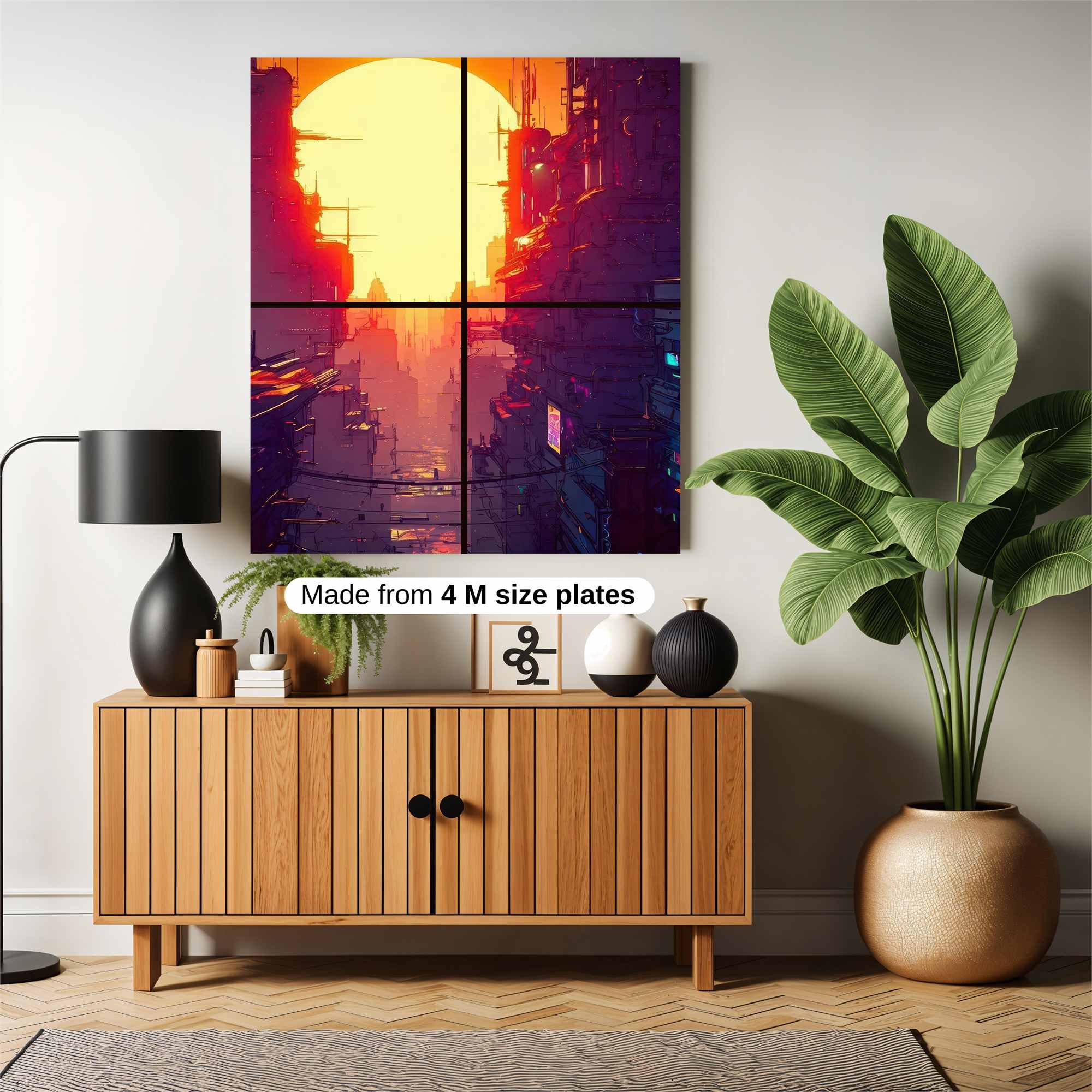 Cyber Dawn Safe Wall Magnetic / M