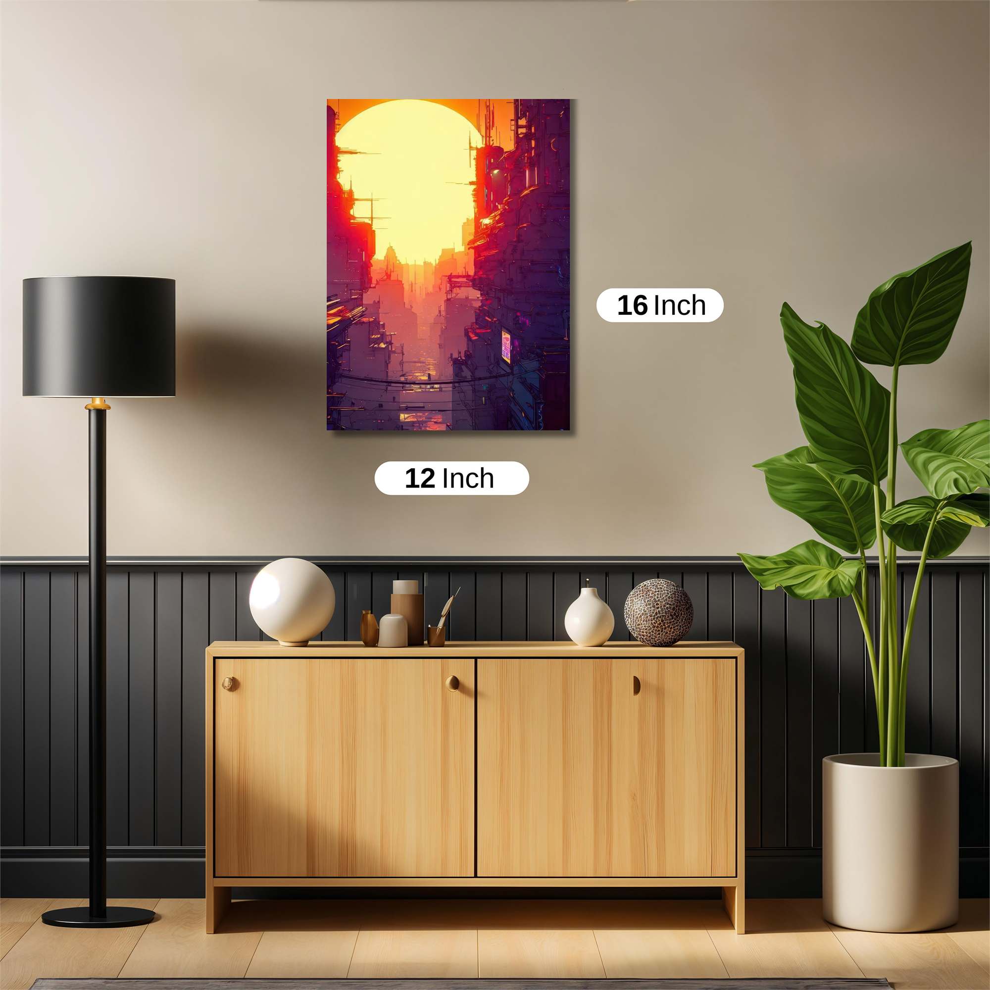 Cyber Dawn Safe Wall Magnetic / M