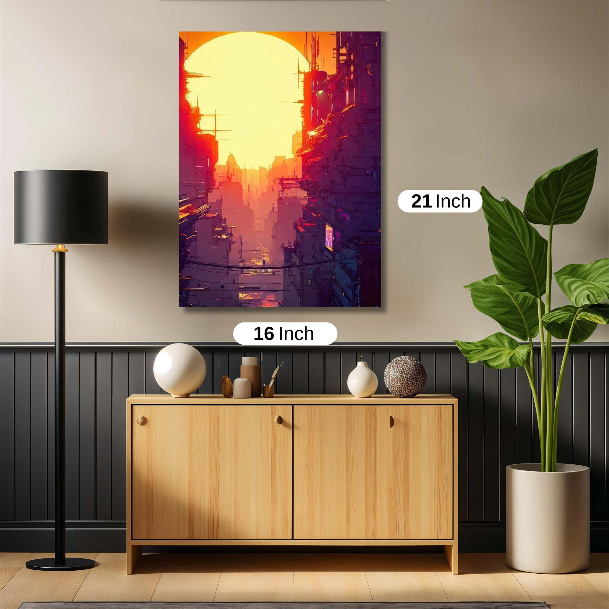 Cyber Dawn Safe Wall Magnetic / M