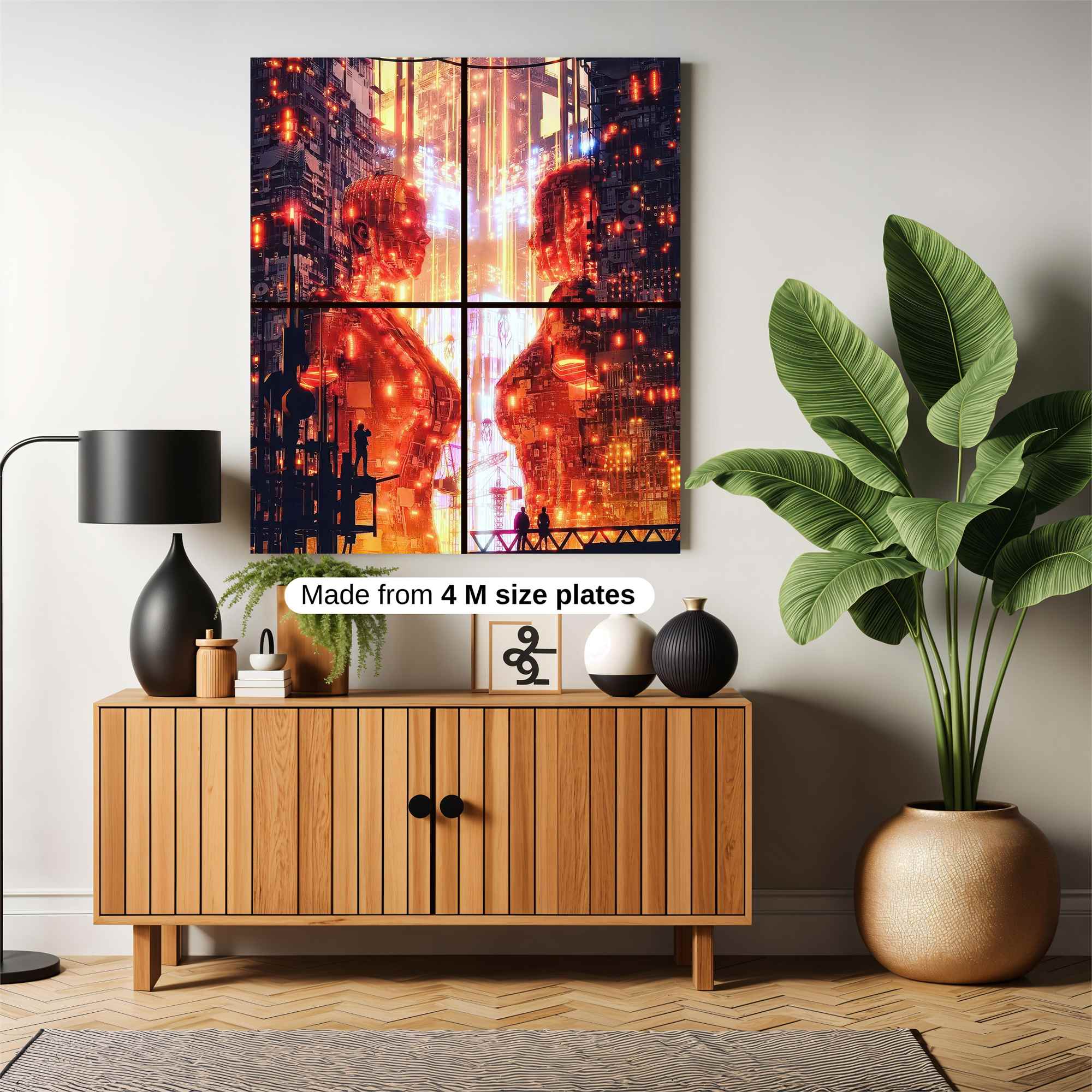 Cyber Embrace Safe Wall Magnetic / M