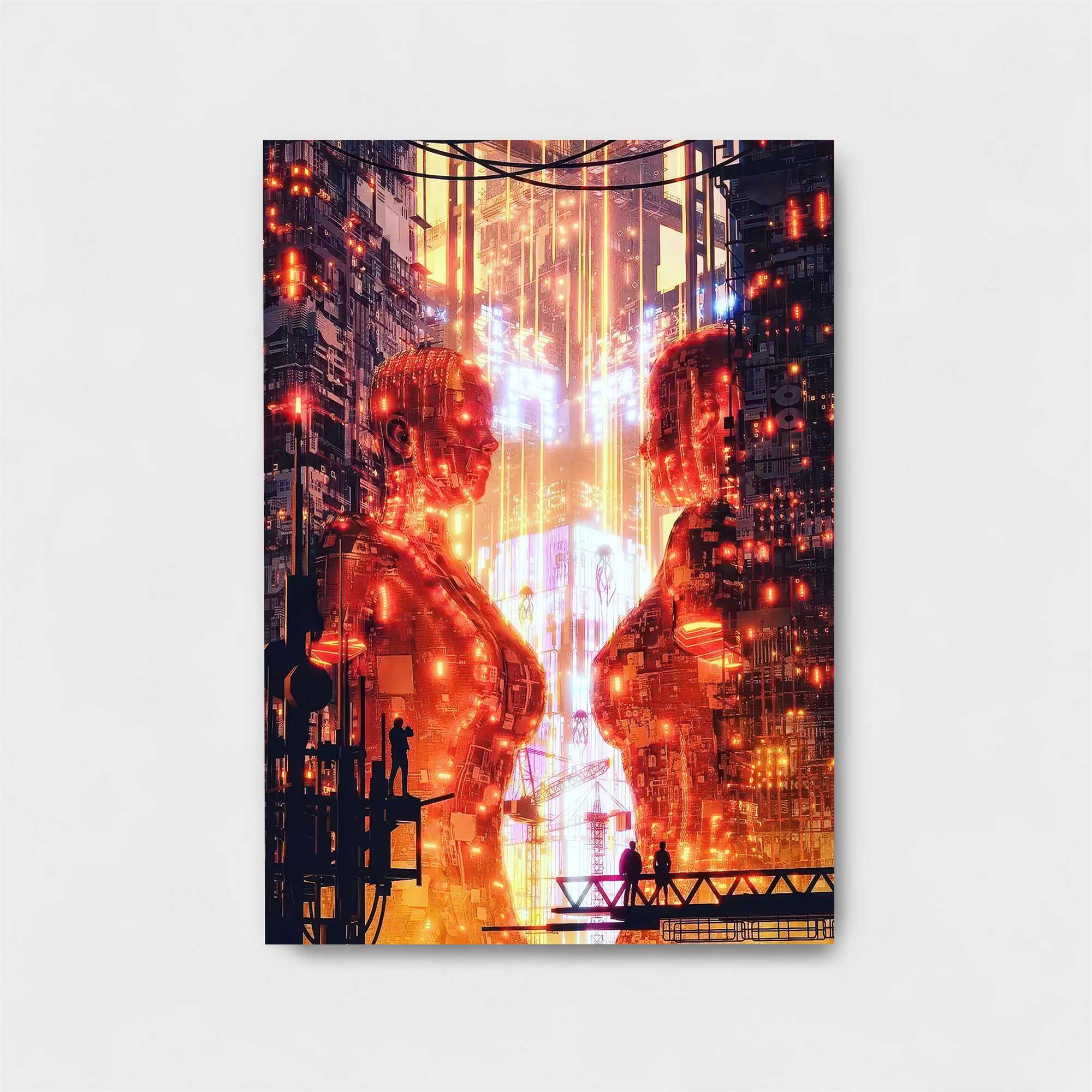 Cyber Embrace Safe Wall Magnetic / M