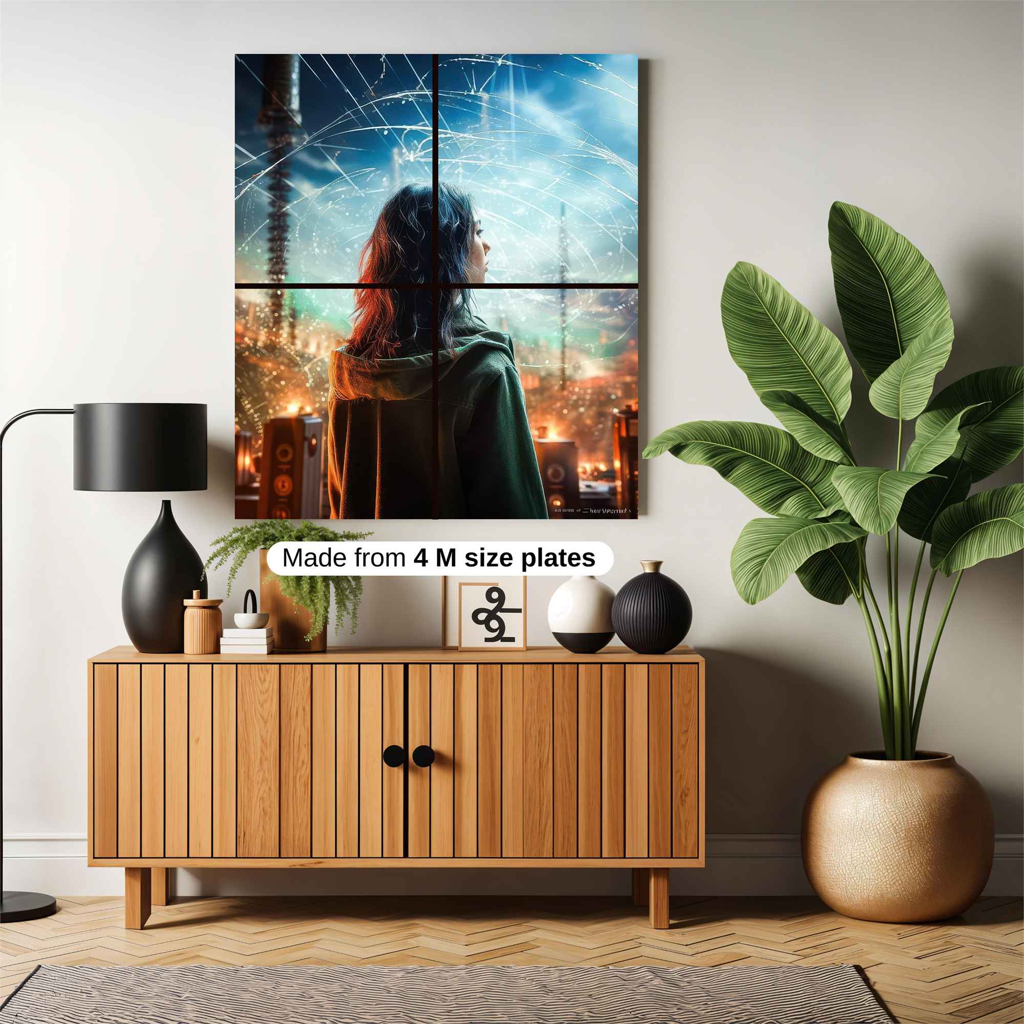 Neon Dreams Safe Wall Magnetic / M