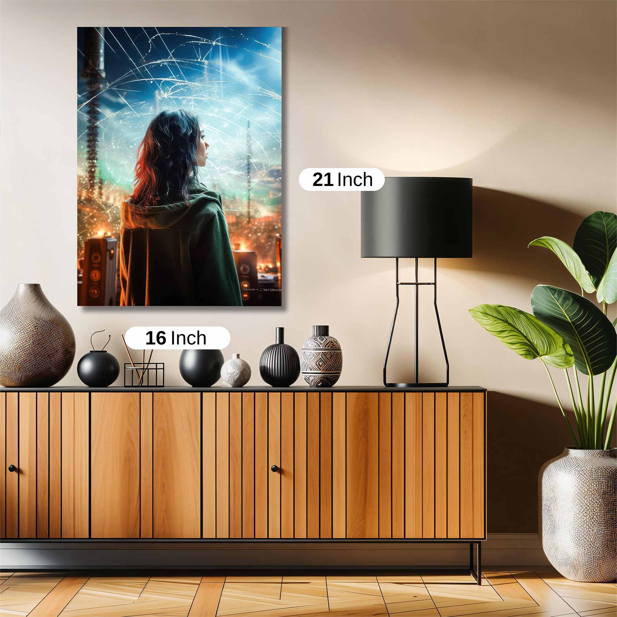 Neon Dreams Safe Wall Magnetic / M