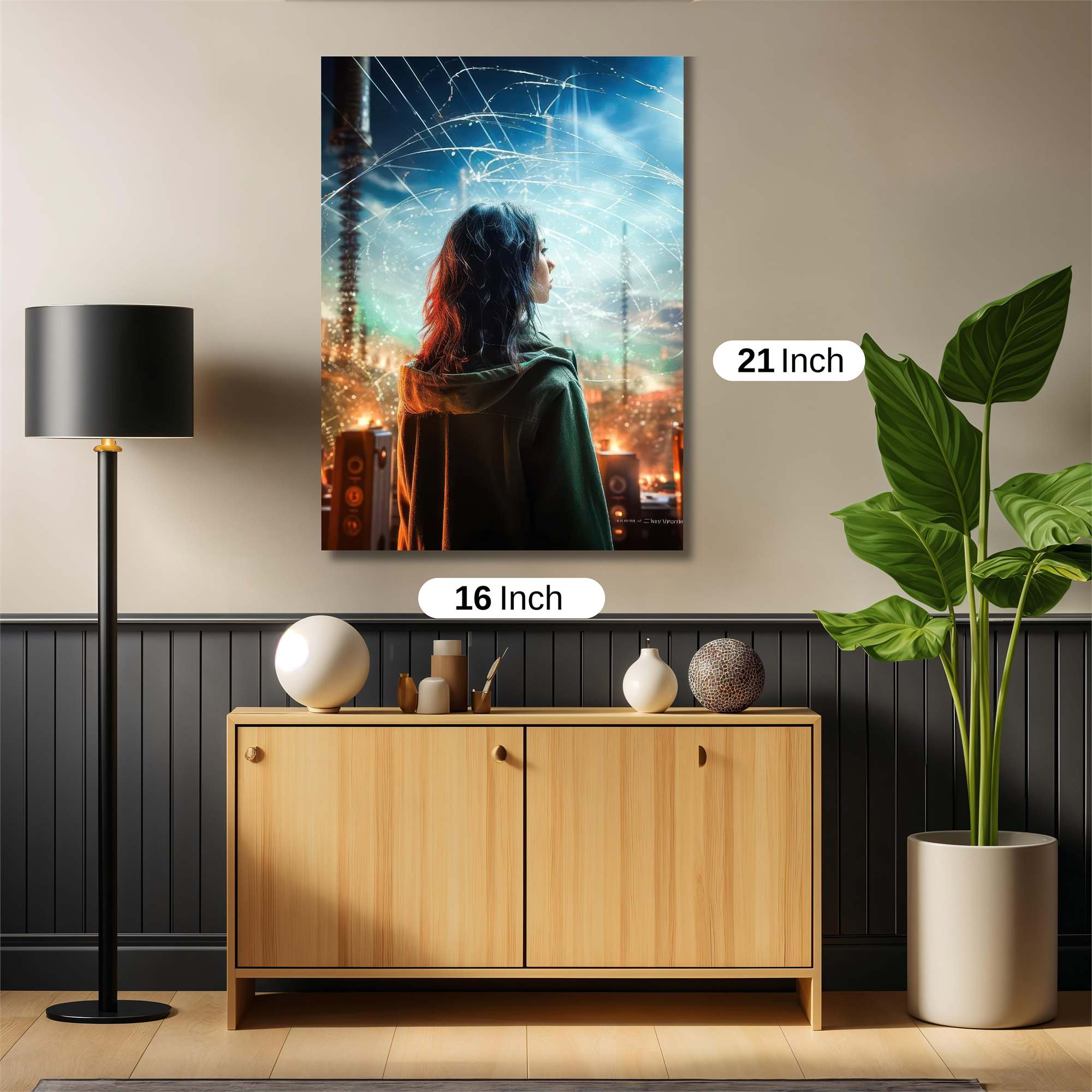 Neon Dreams Safe Wall Magnetic / M