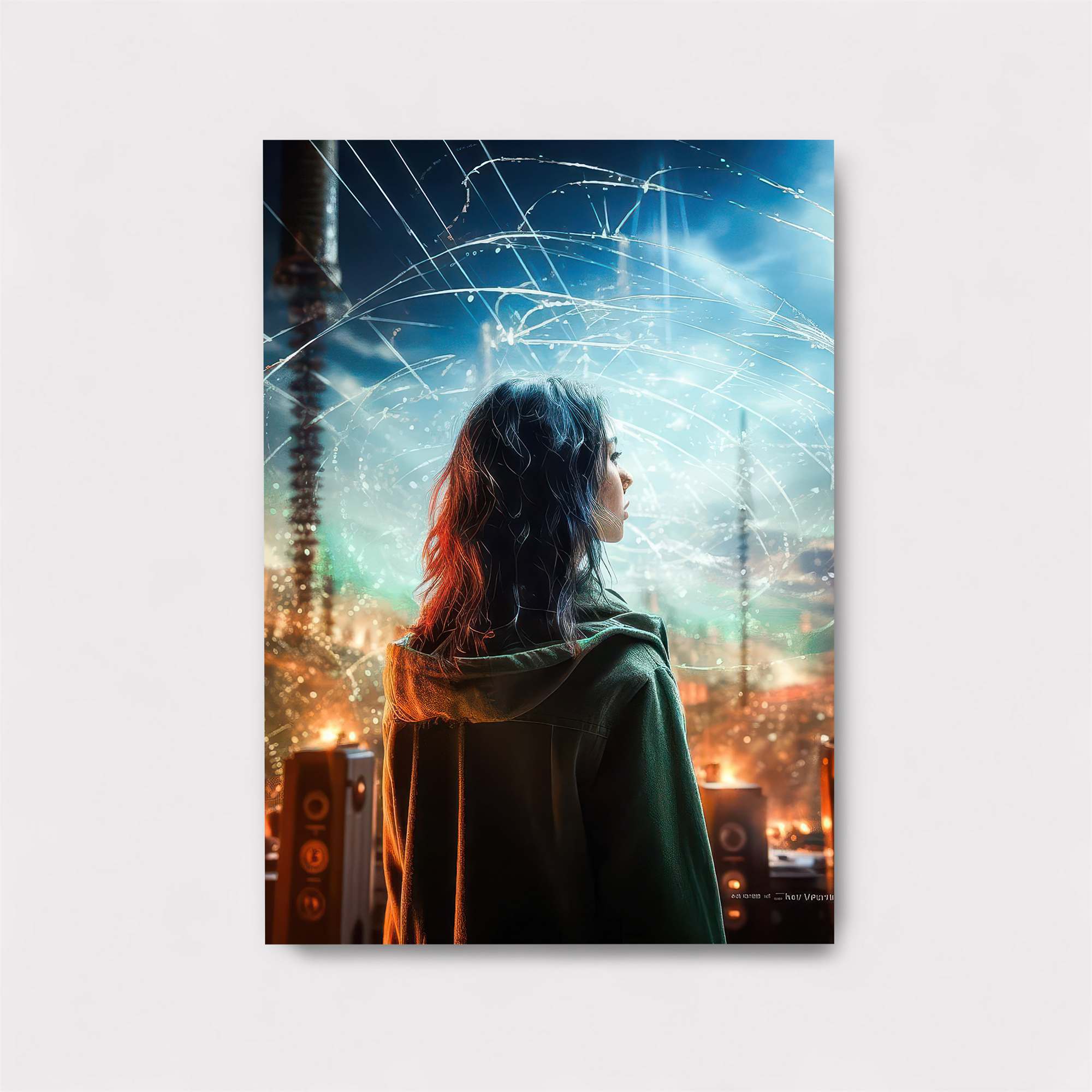 Neon Dreams Safe Wall Magnetic / M