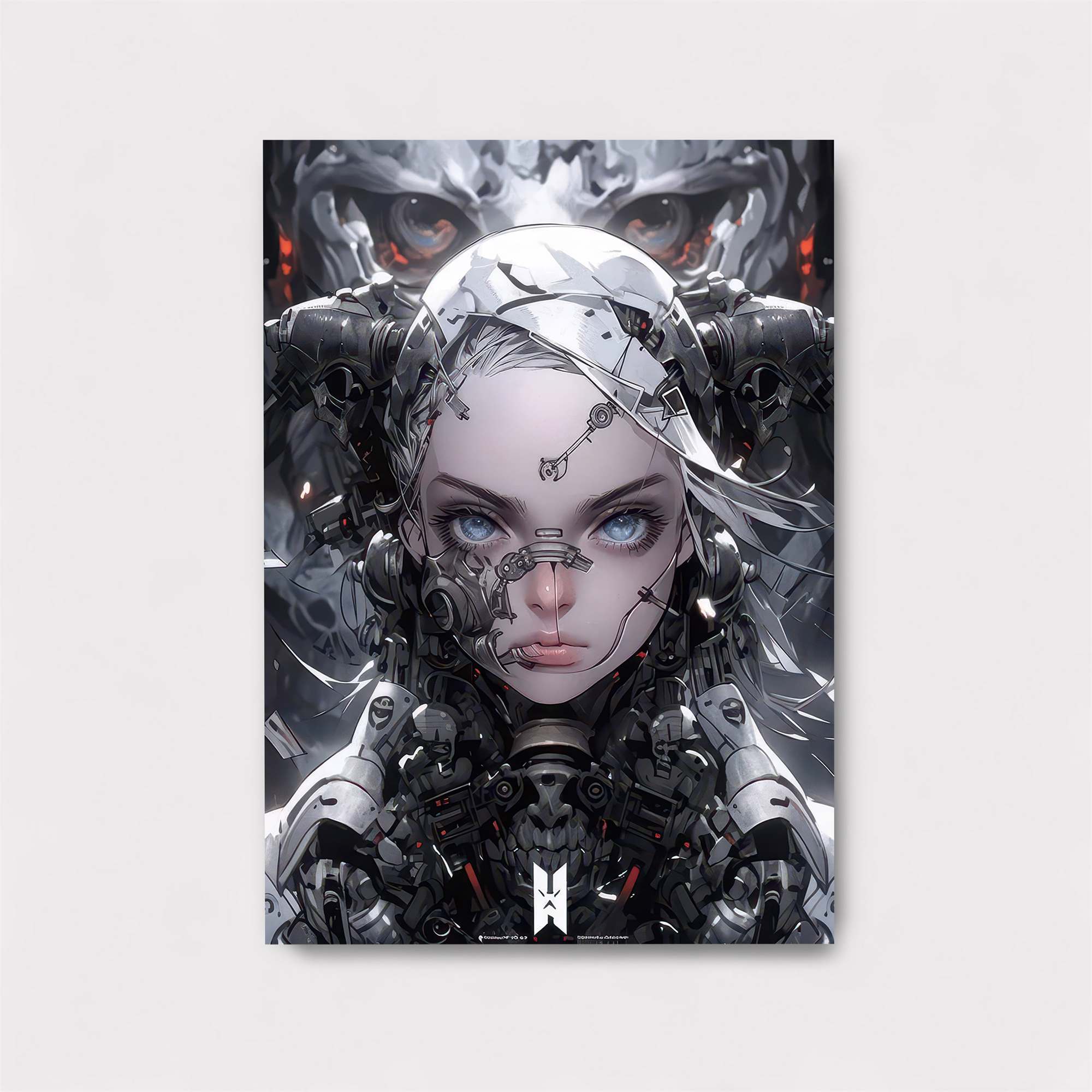 Cyber Serenity Safe Wall Magnetic / M