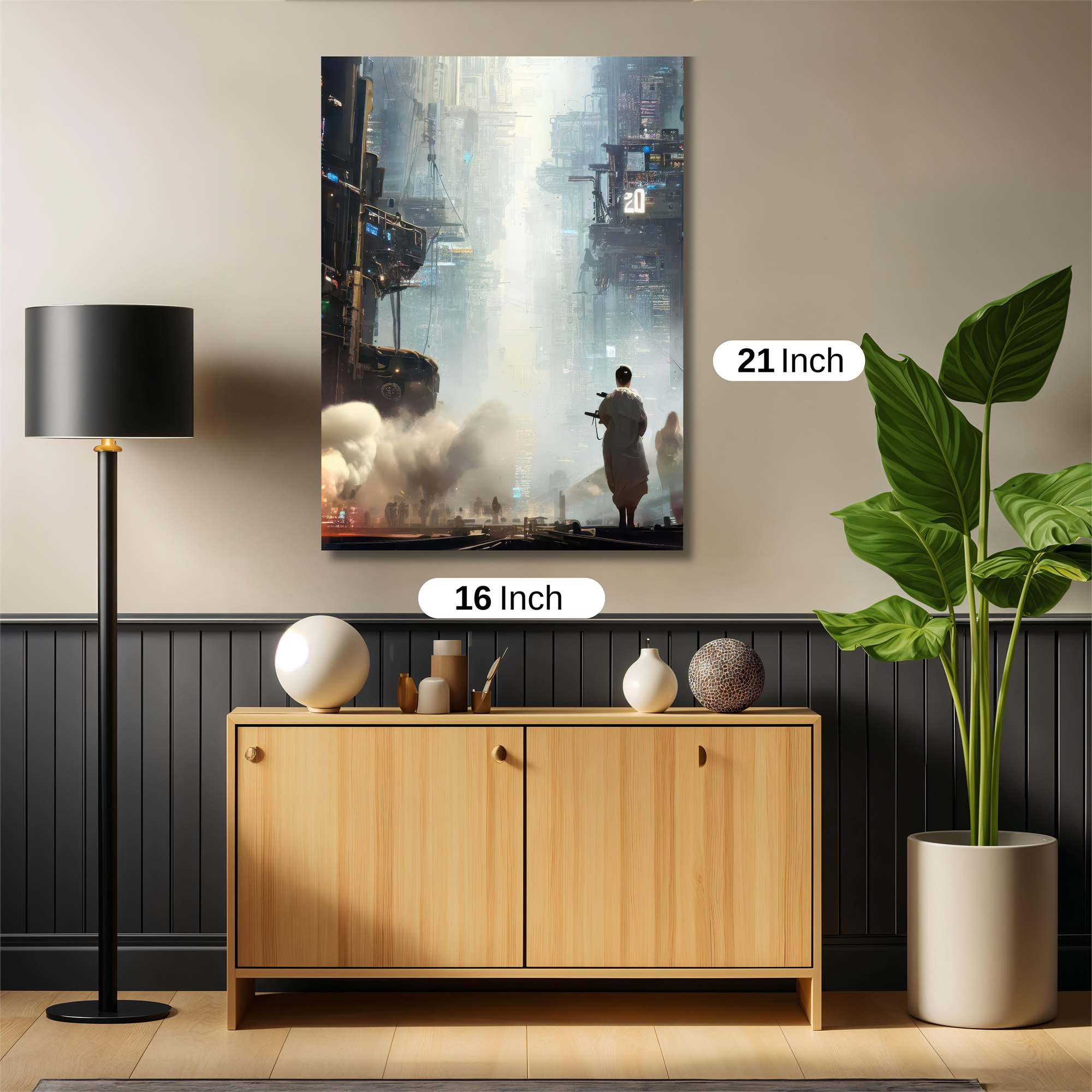 Cyberpunk Serenity Safe Wall Magnetic / M