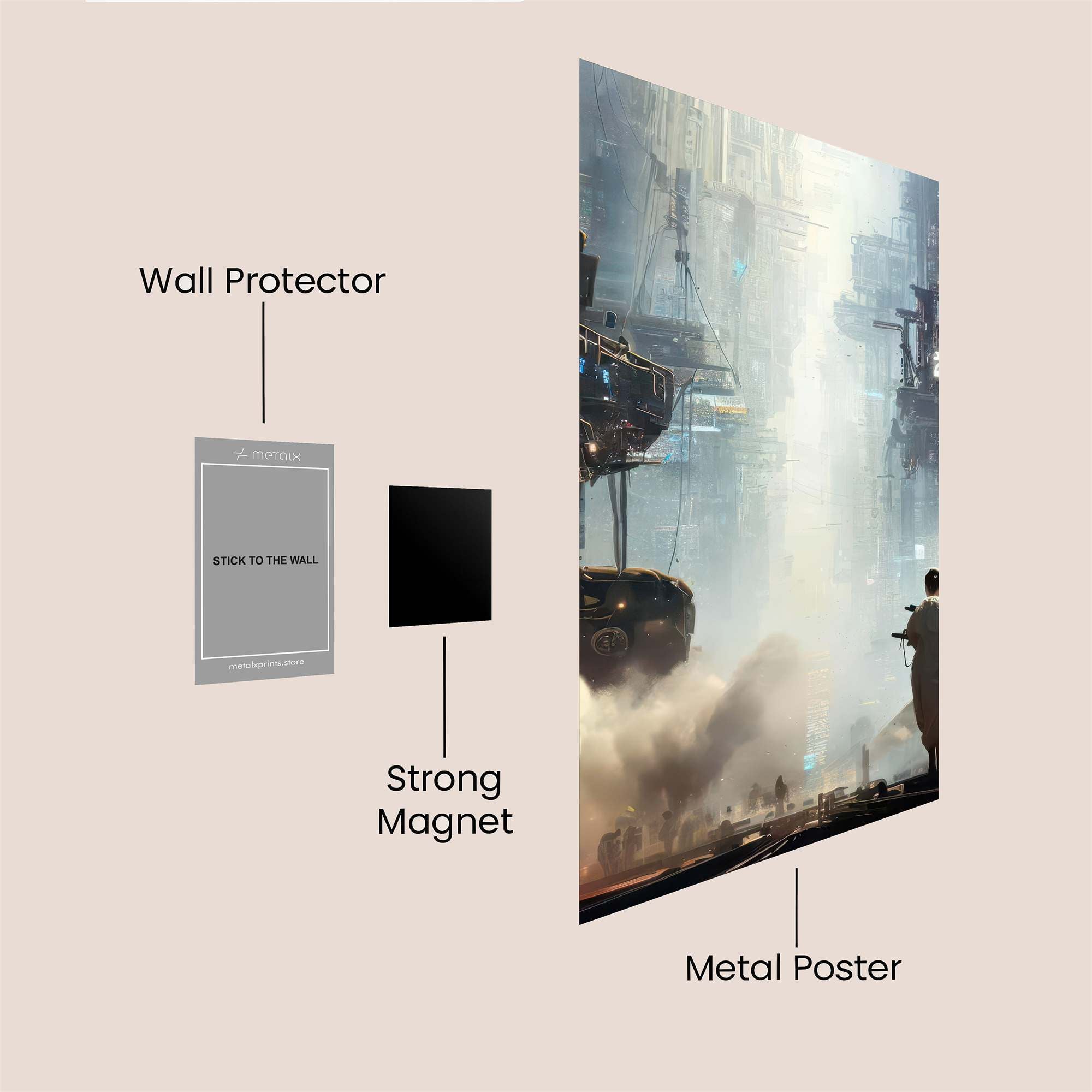 Cyberpunk Serenity Safe Wall Magnetic / M