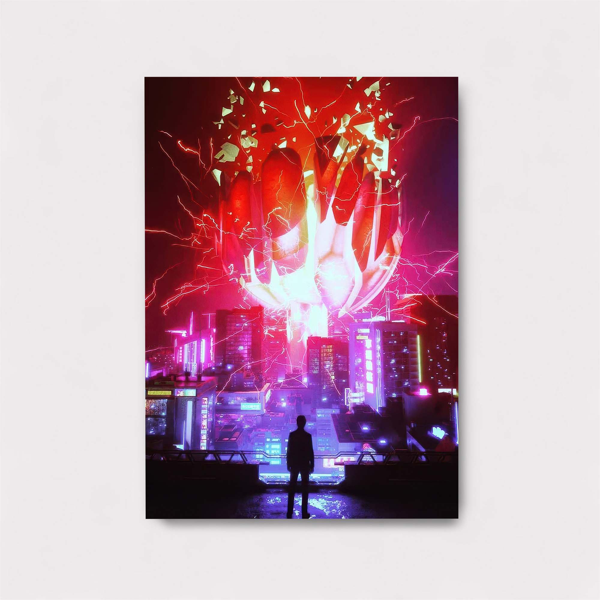 Neon Apocalypse Safe Wall Magnetic / M