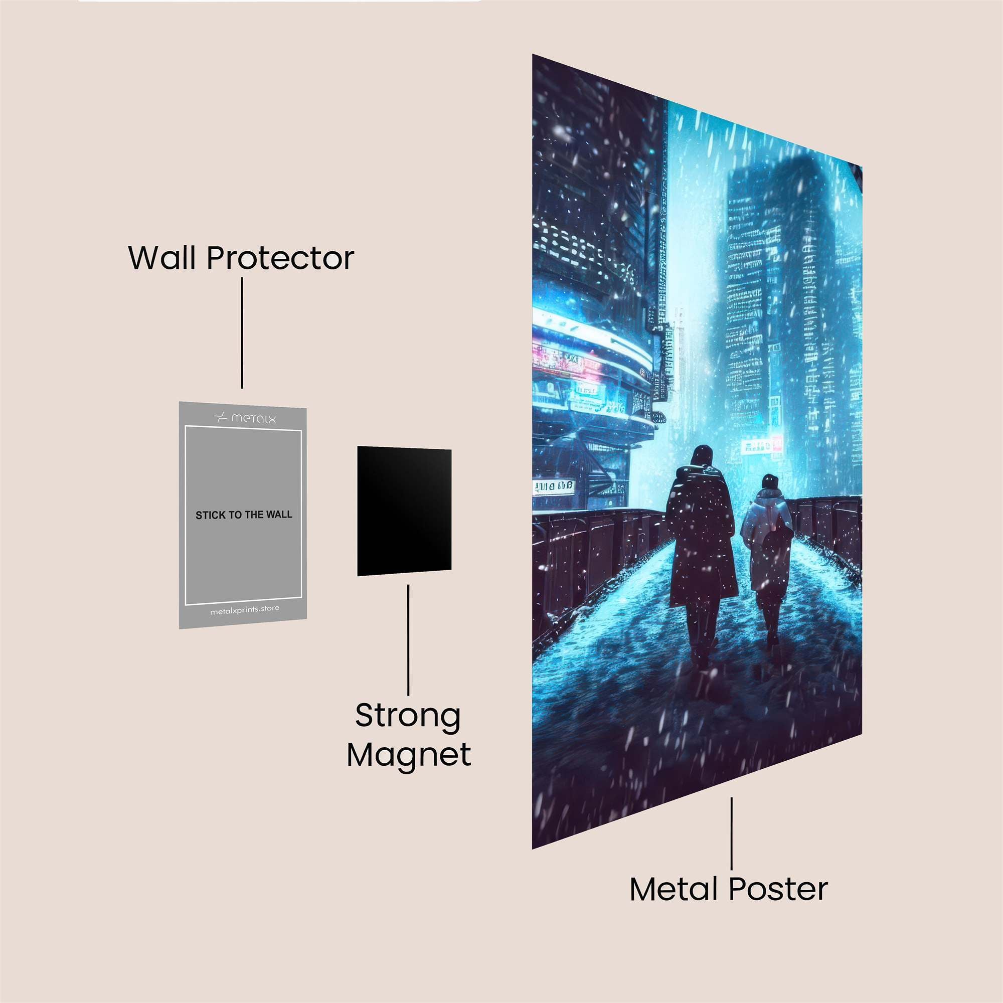 Cyberpunk Serenity Safe Wall Magnetic / M