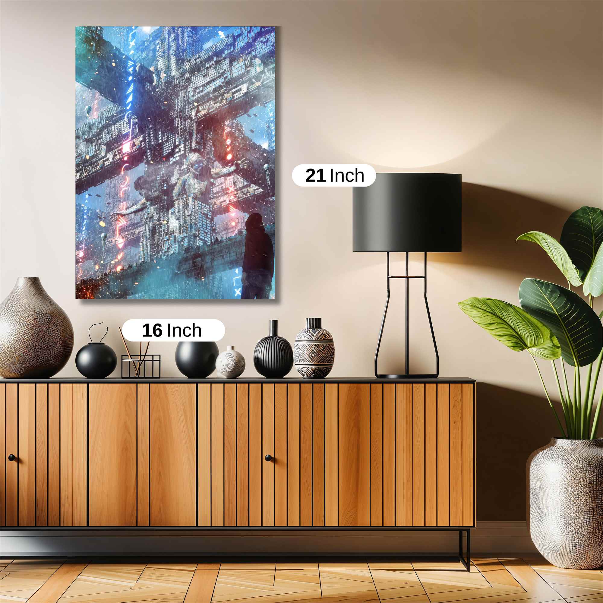 Cyber Enigma Safe Wall Magnetic / M