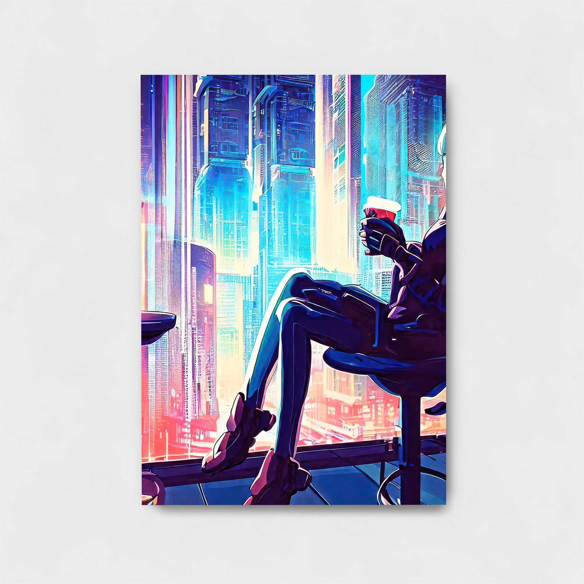 Cyber Serenity Safe Wall Magnetic / M