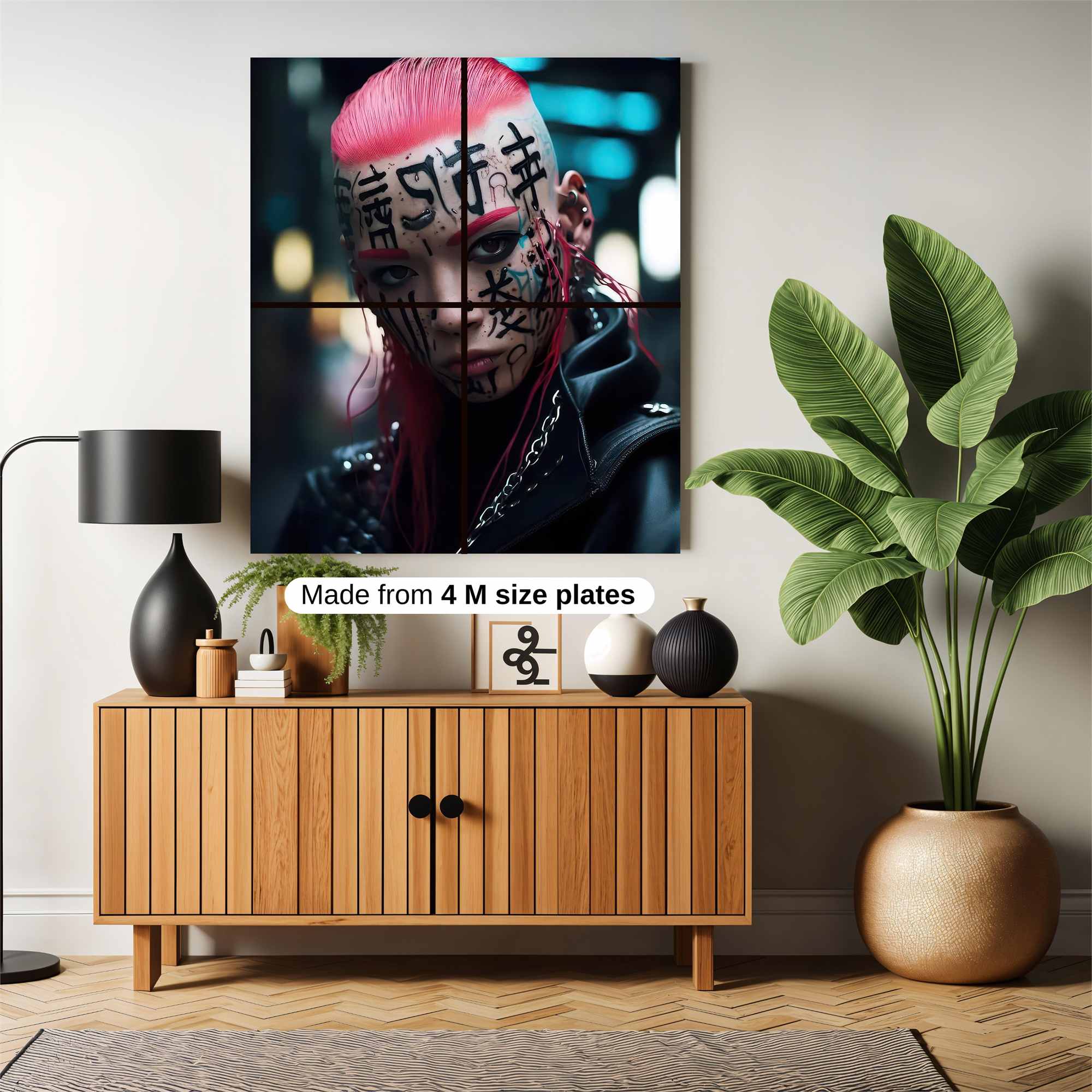 Cyber Rebel Safe Wall Magnetic / M