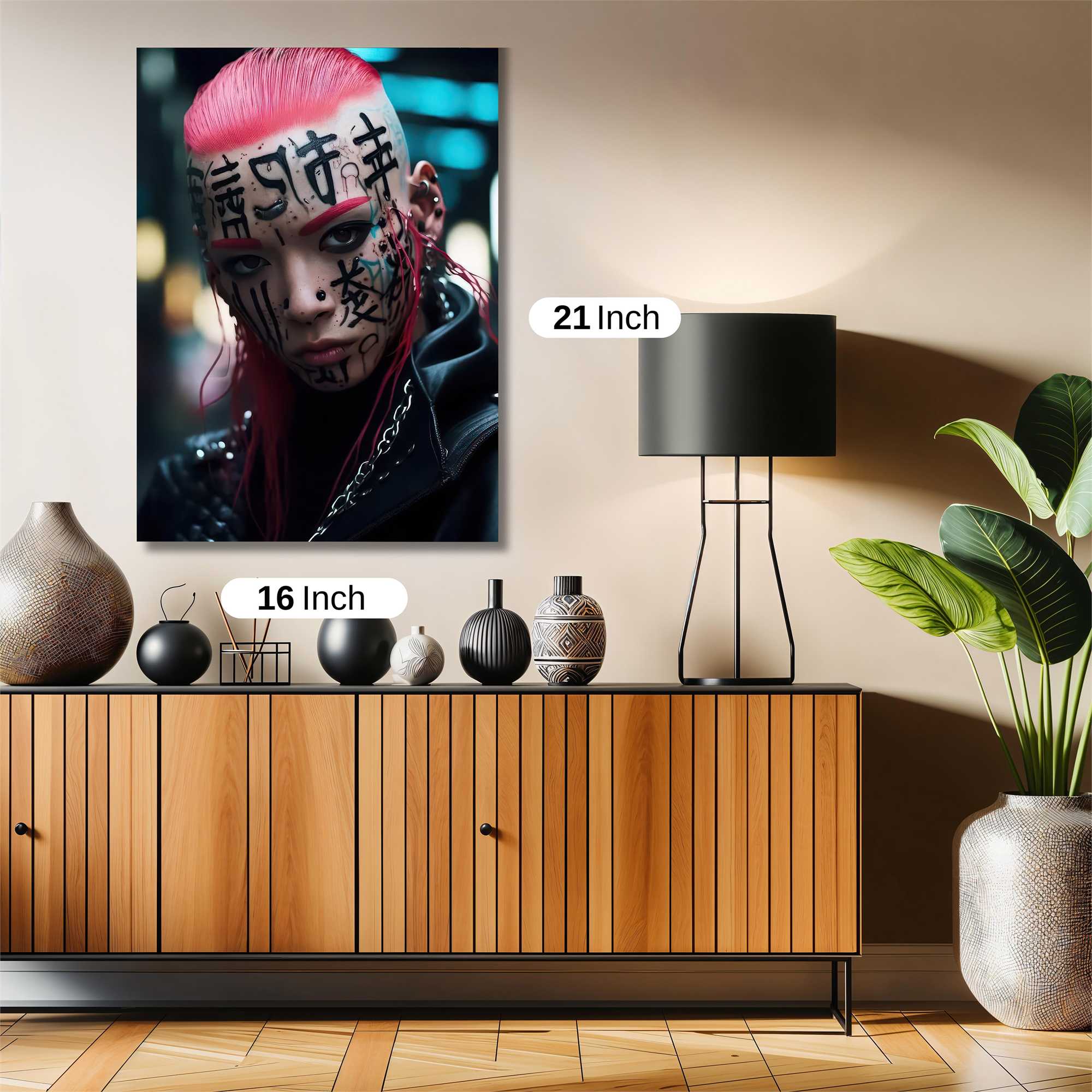 Cyber Rebel Safe Wall Magnetic / M