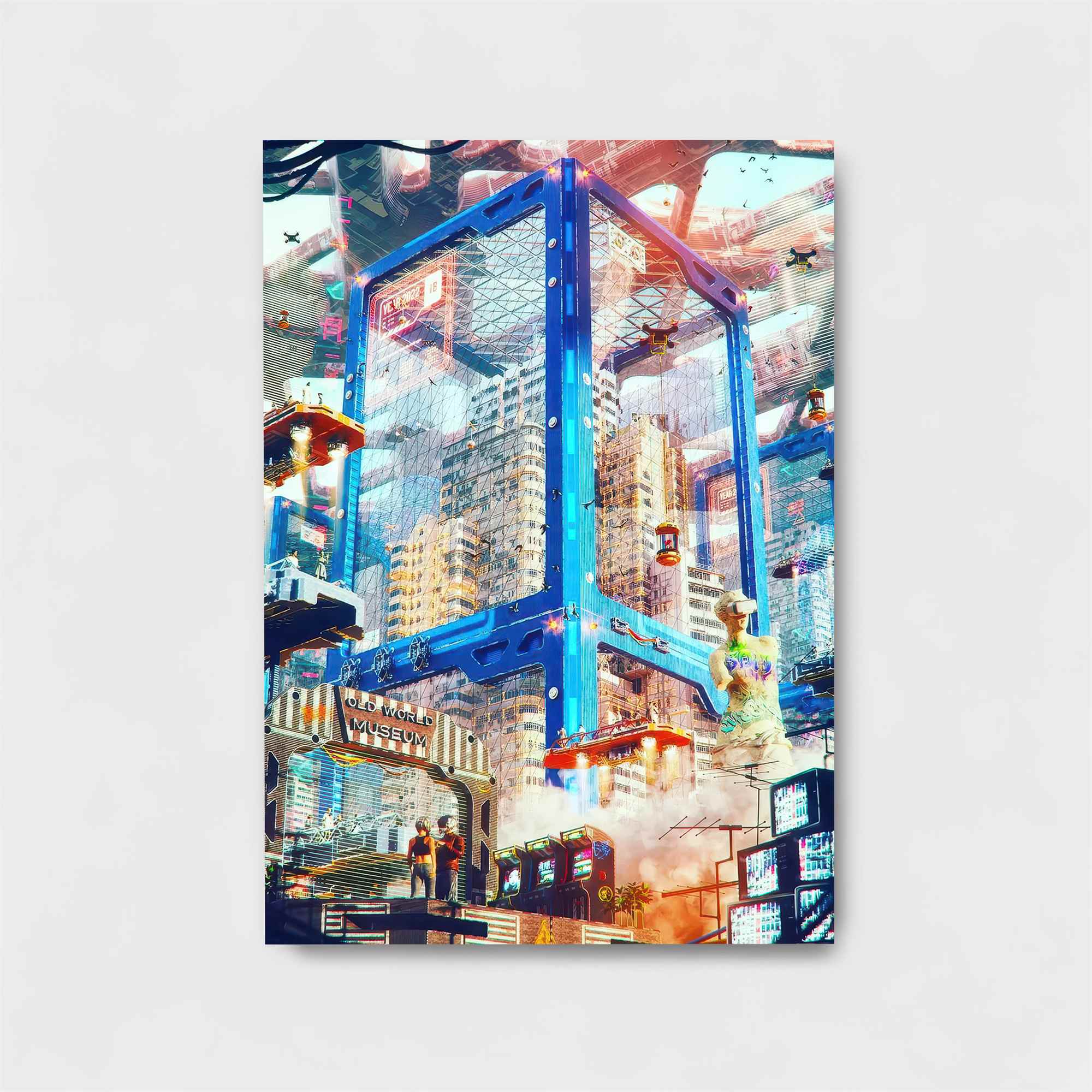 Cybernetic Dream Safe Wall Magnetic / M