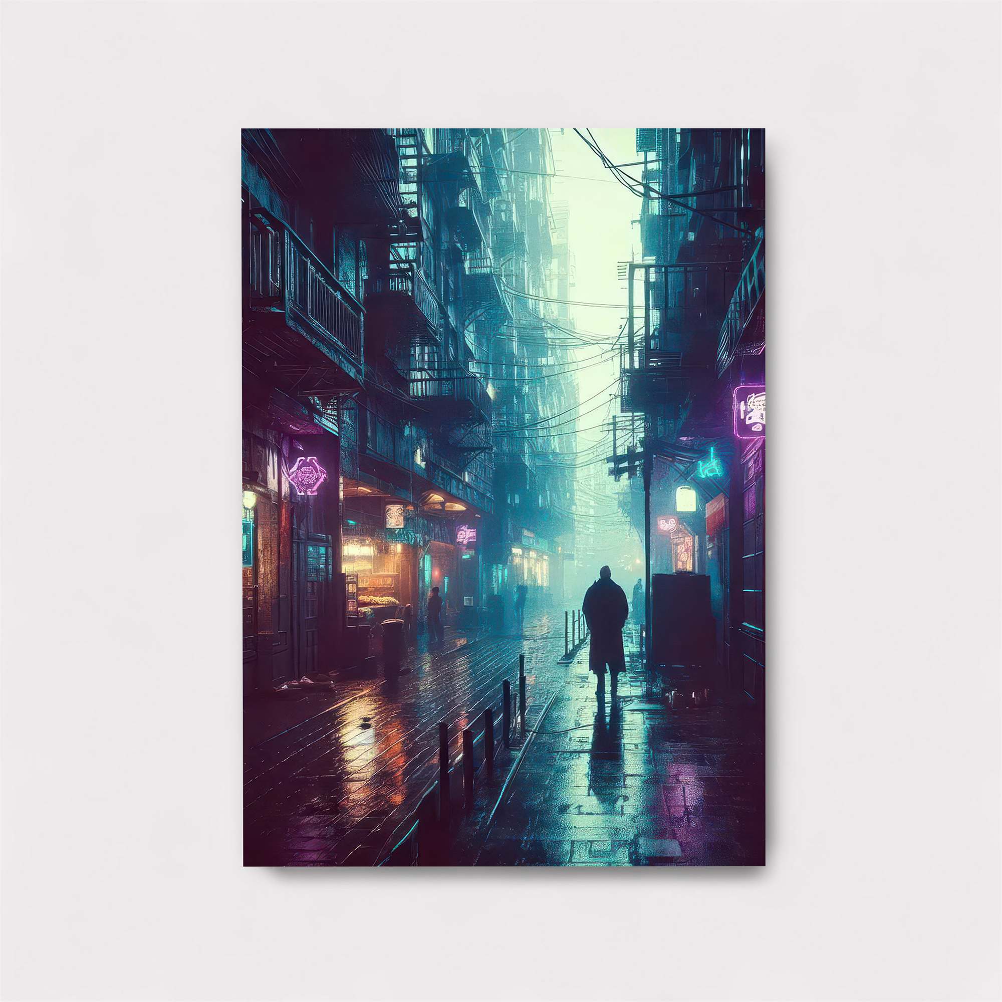 Neon Solitude Safe Wall Magnetic / M