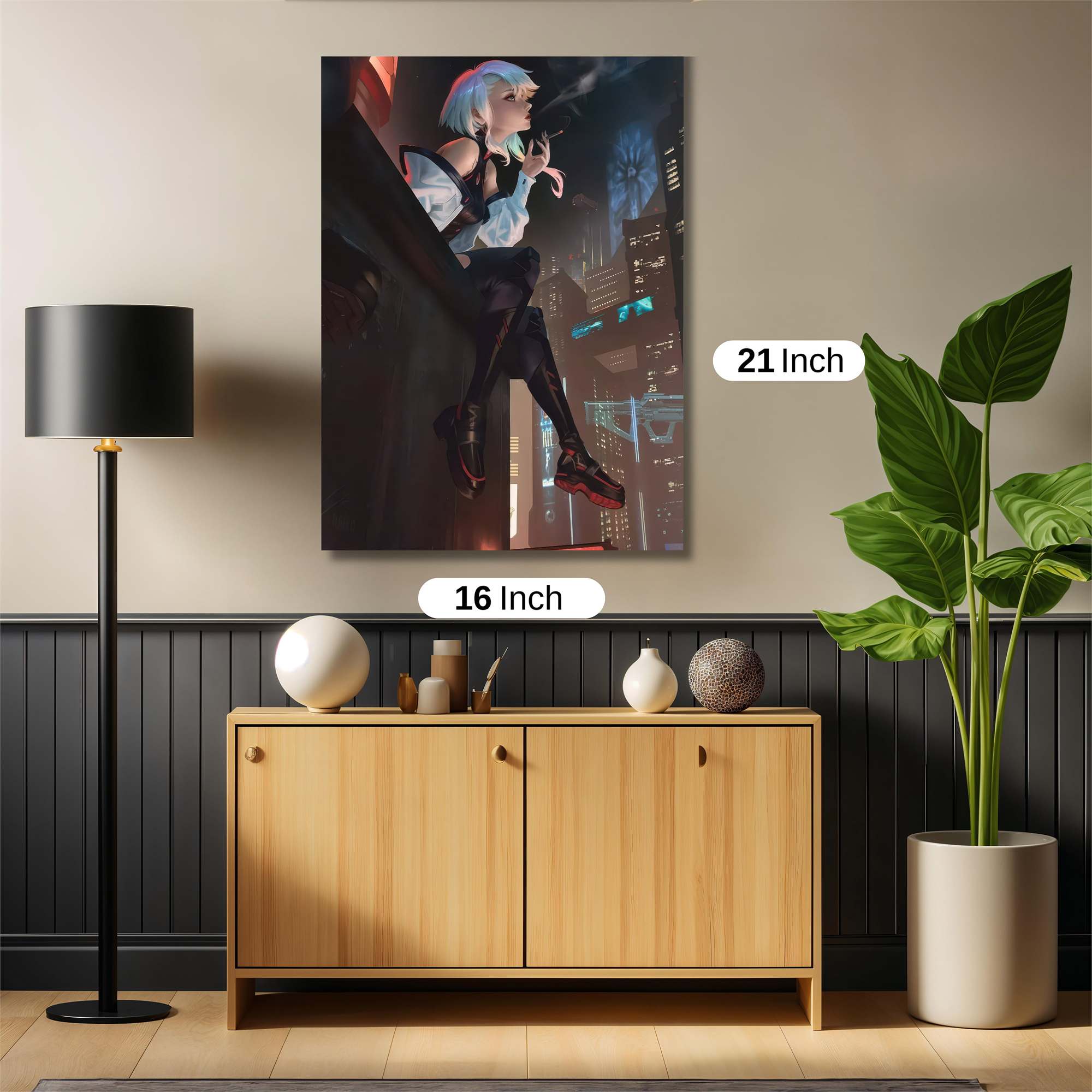 Neon Rebel Safe Wall Magnetic / M