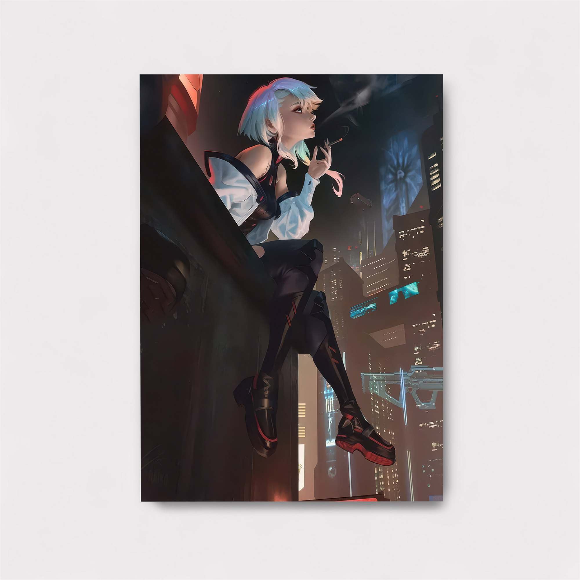 Neon Rebel Safe Wall Magnetic / M