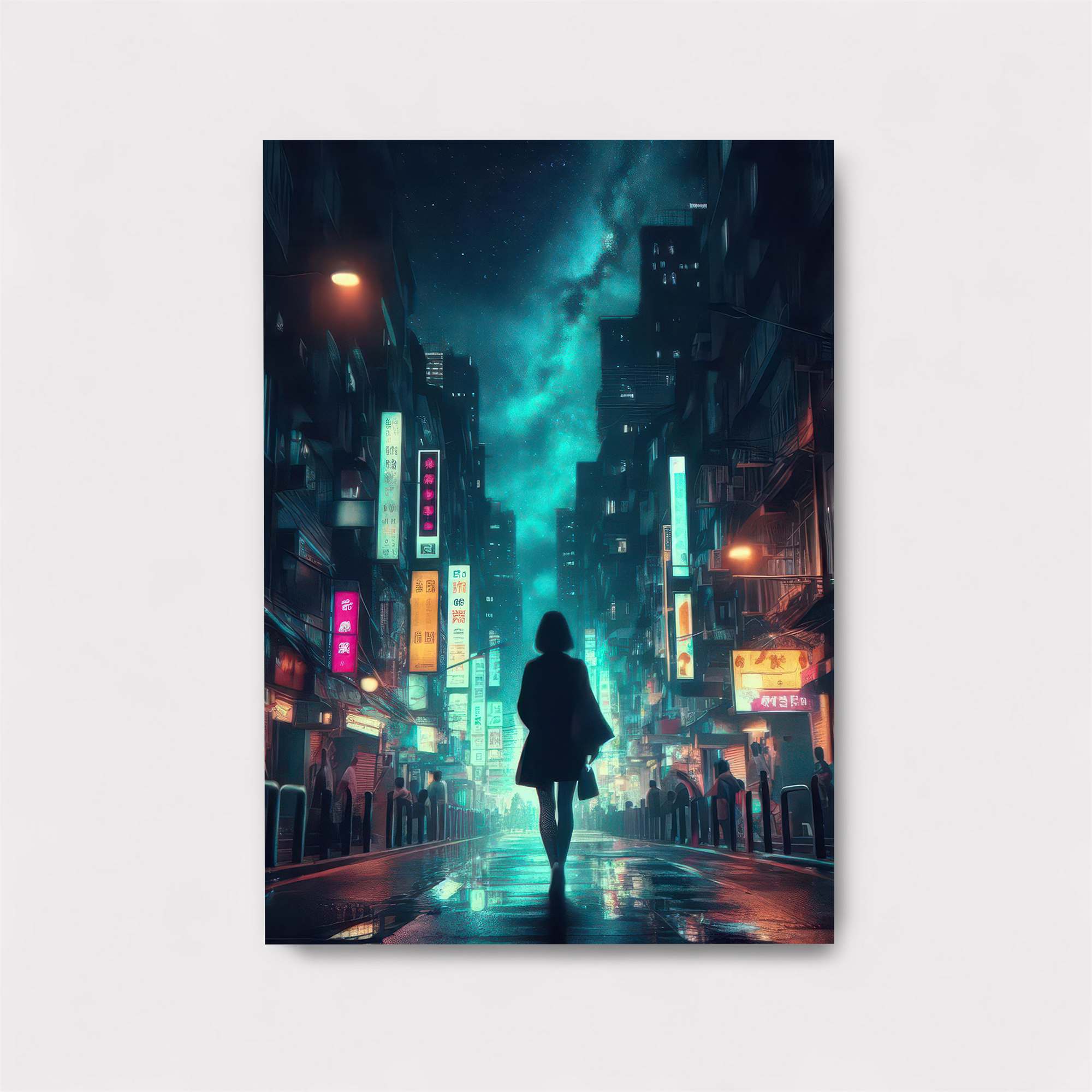 Neon Solitude Safe Wall Magnetic / M