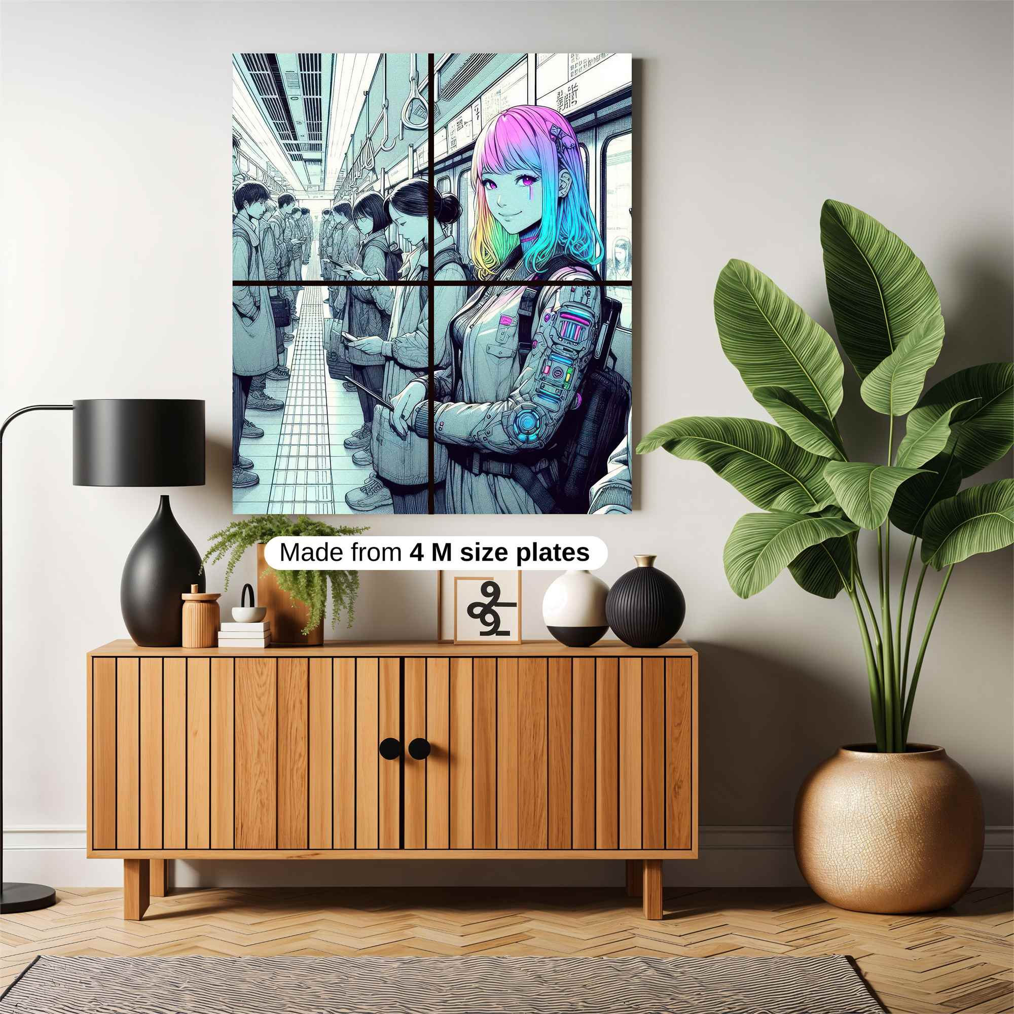 Rainbow Solitude Safe Wall Magnetic / M