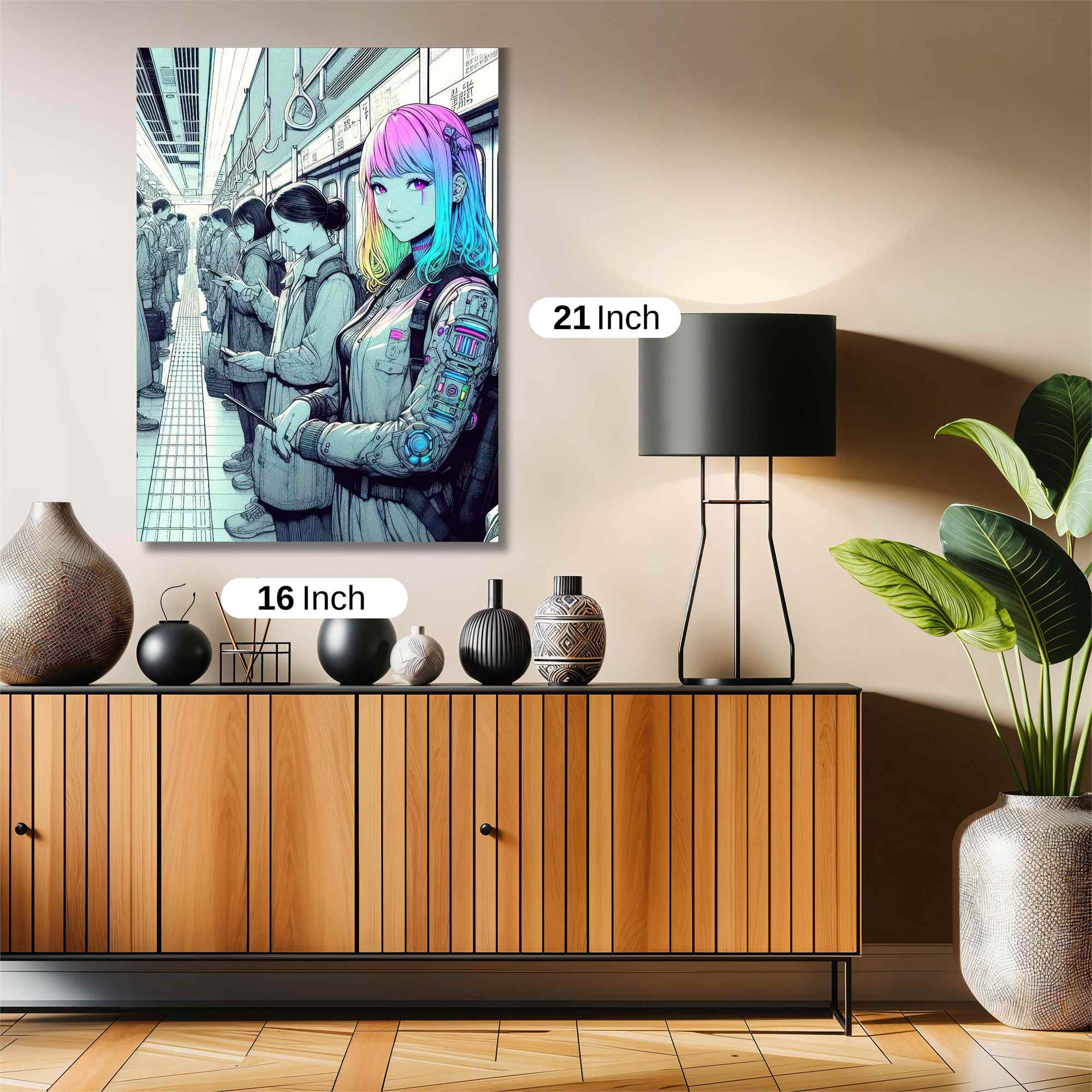 Rainbow Solitude Safe Wall Magnetic / M