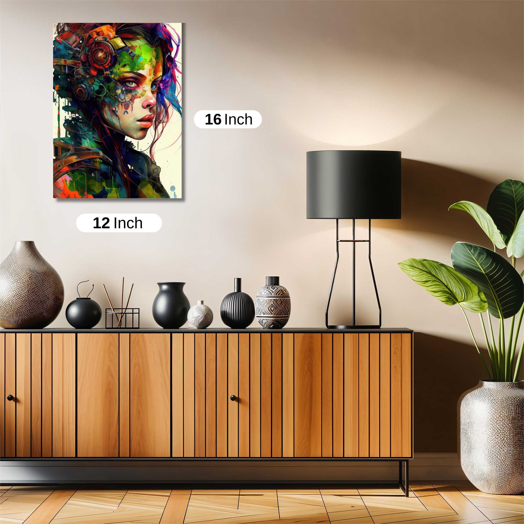 Cyberpunk Whimsy Safe Wall Magnetic / M