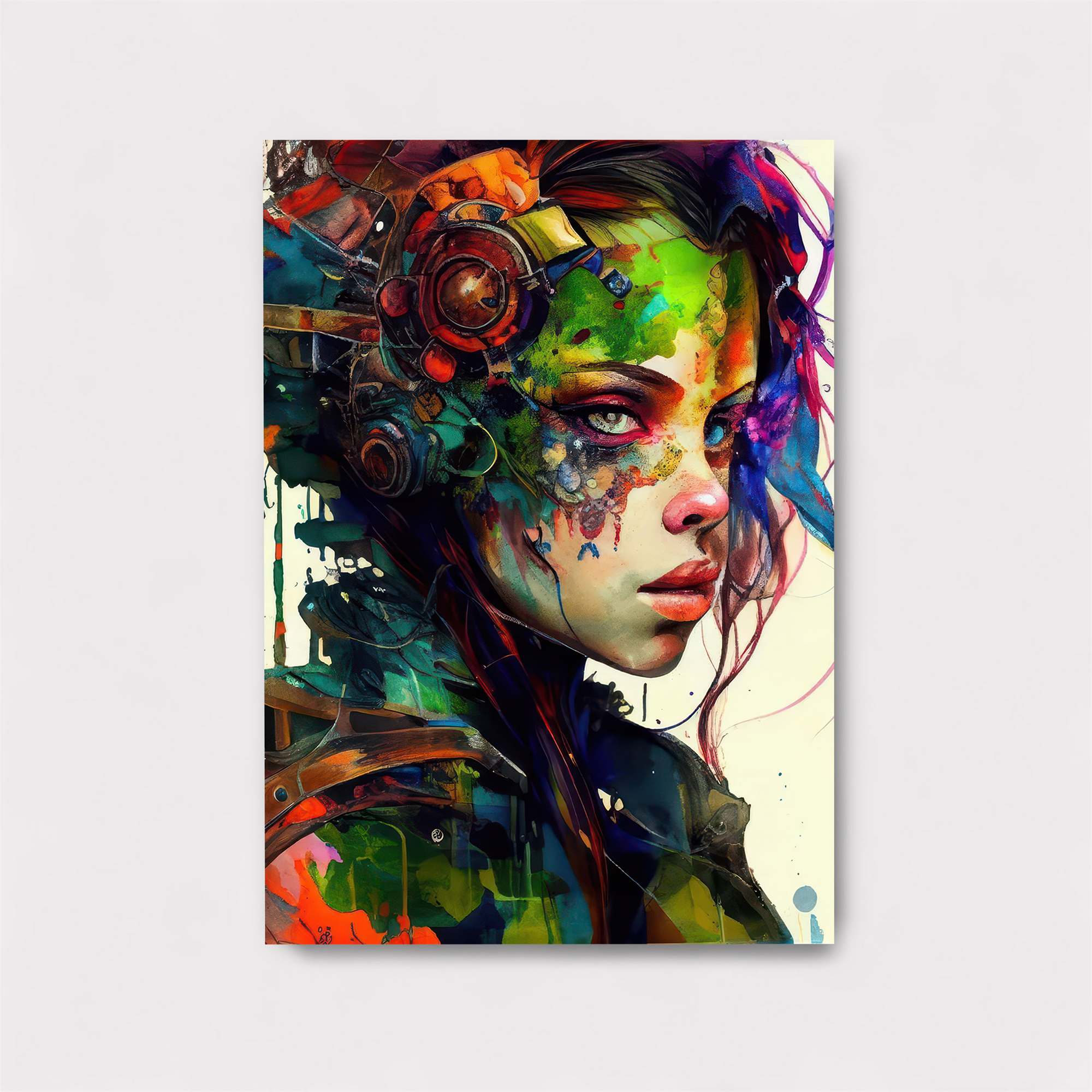 Cyberpunk Whimsy Safe Wall Magnetic / M