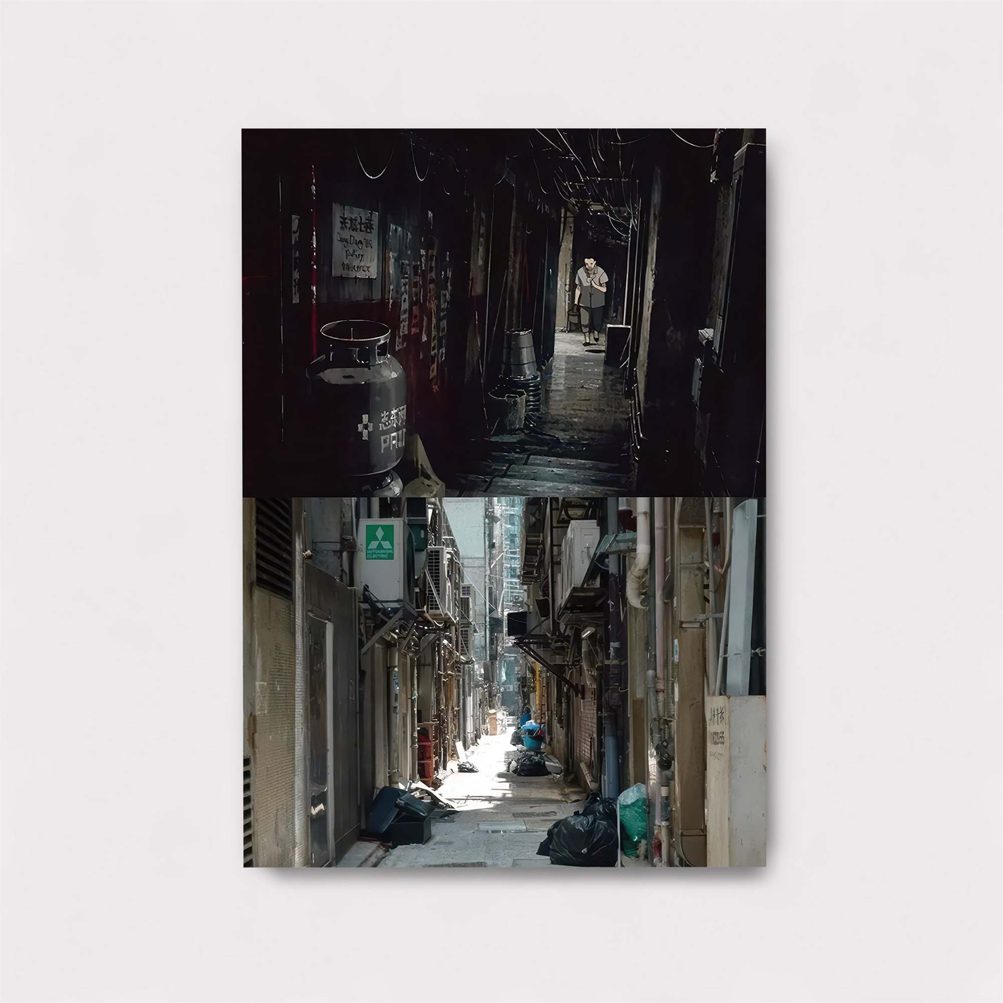 Alleyway Gloom Safe Wall Magnetic / M