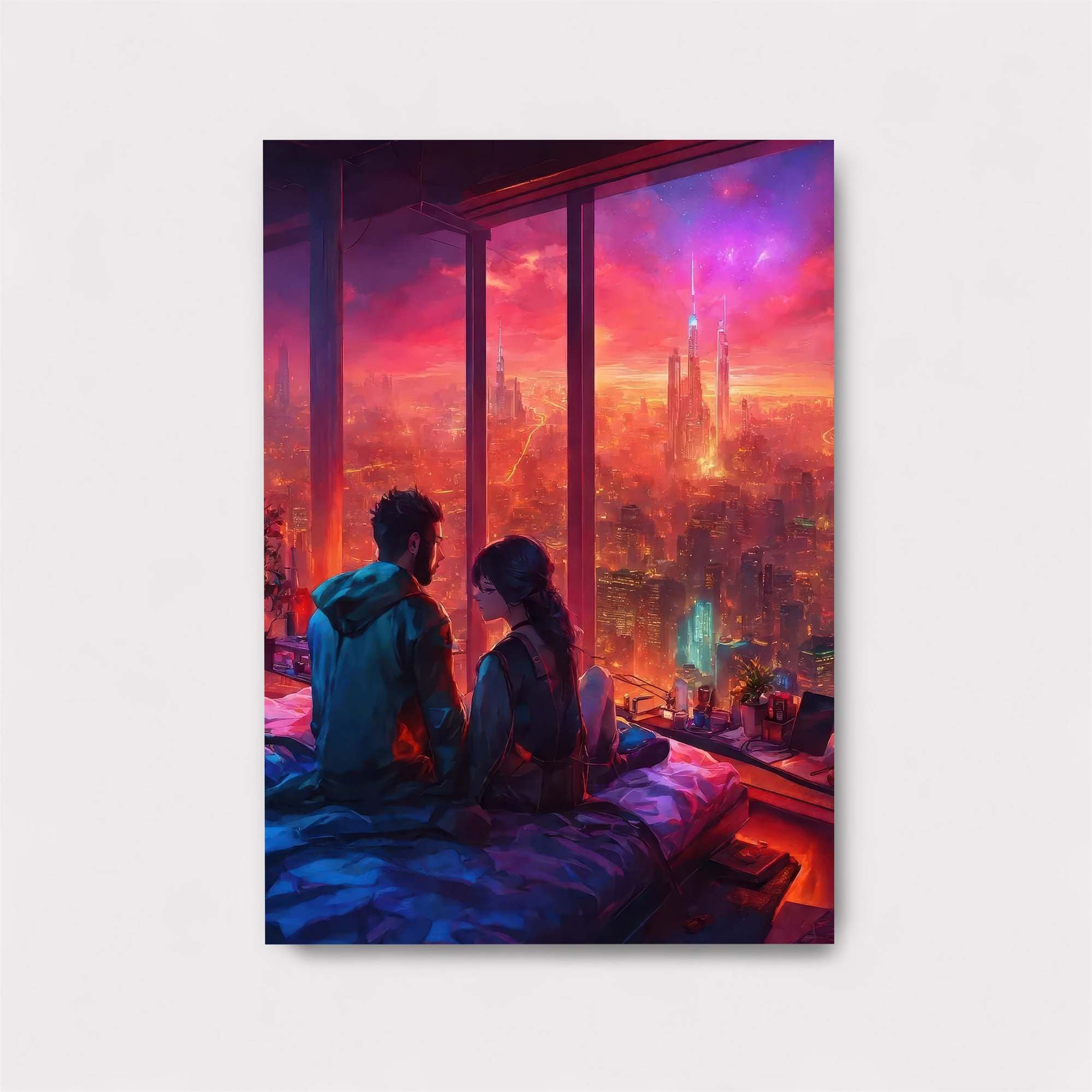 Lovers Dreamscape Safe Wall Magnetic / M