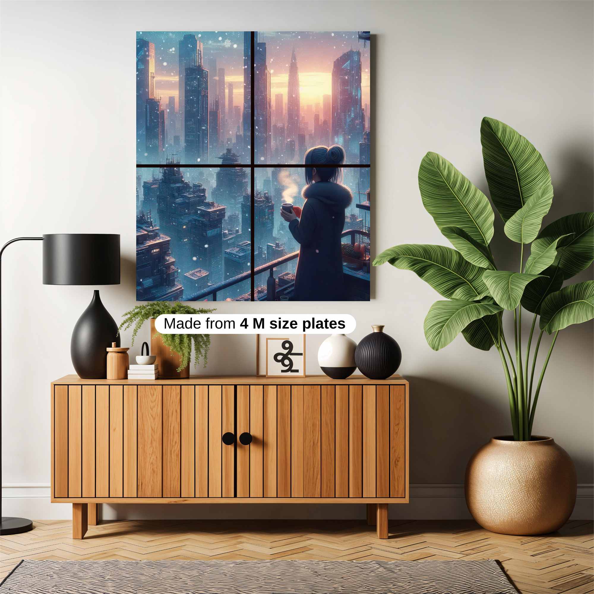 City Serenity Safe Wall Magnetic / M