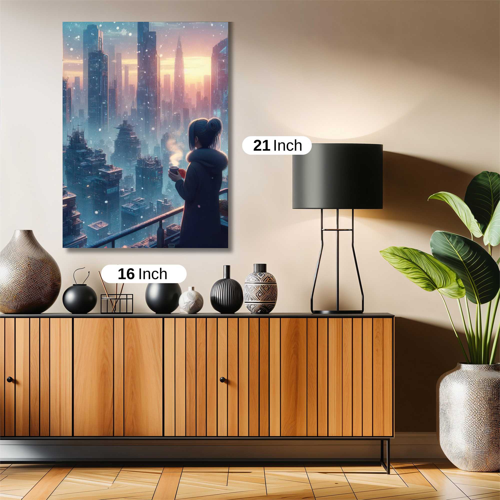 City Serenity Safe Wall Magnetic / M