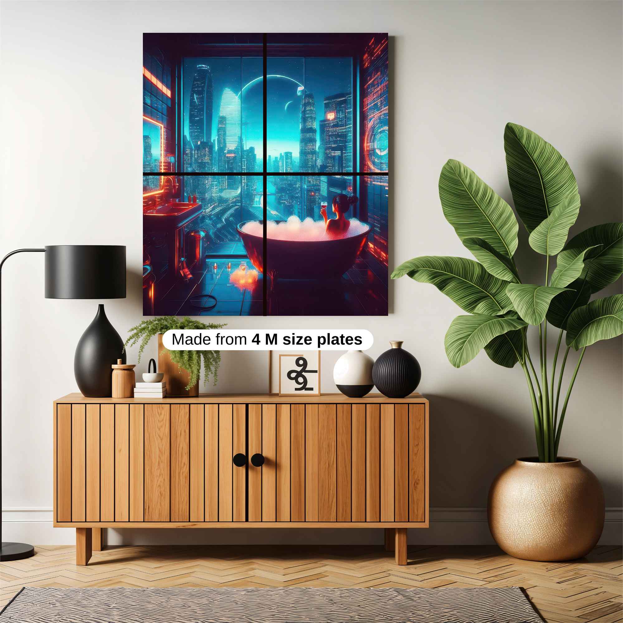 CyberBath Serenity Safe Wall Magnetic / M